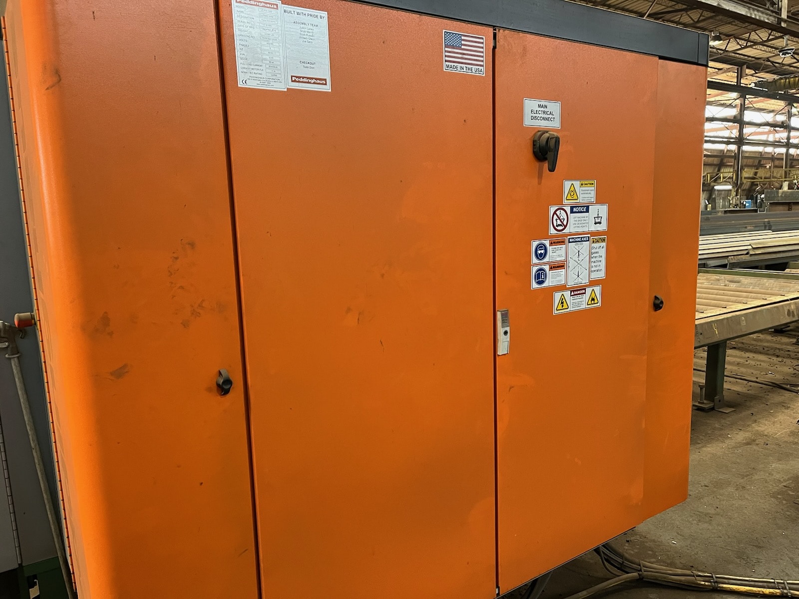Peddinghaus PW 1250 Peddiwriter CNC Plasma, 2019 - Low Hours - Image 7