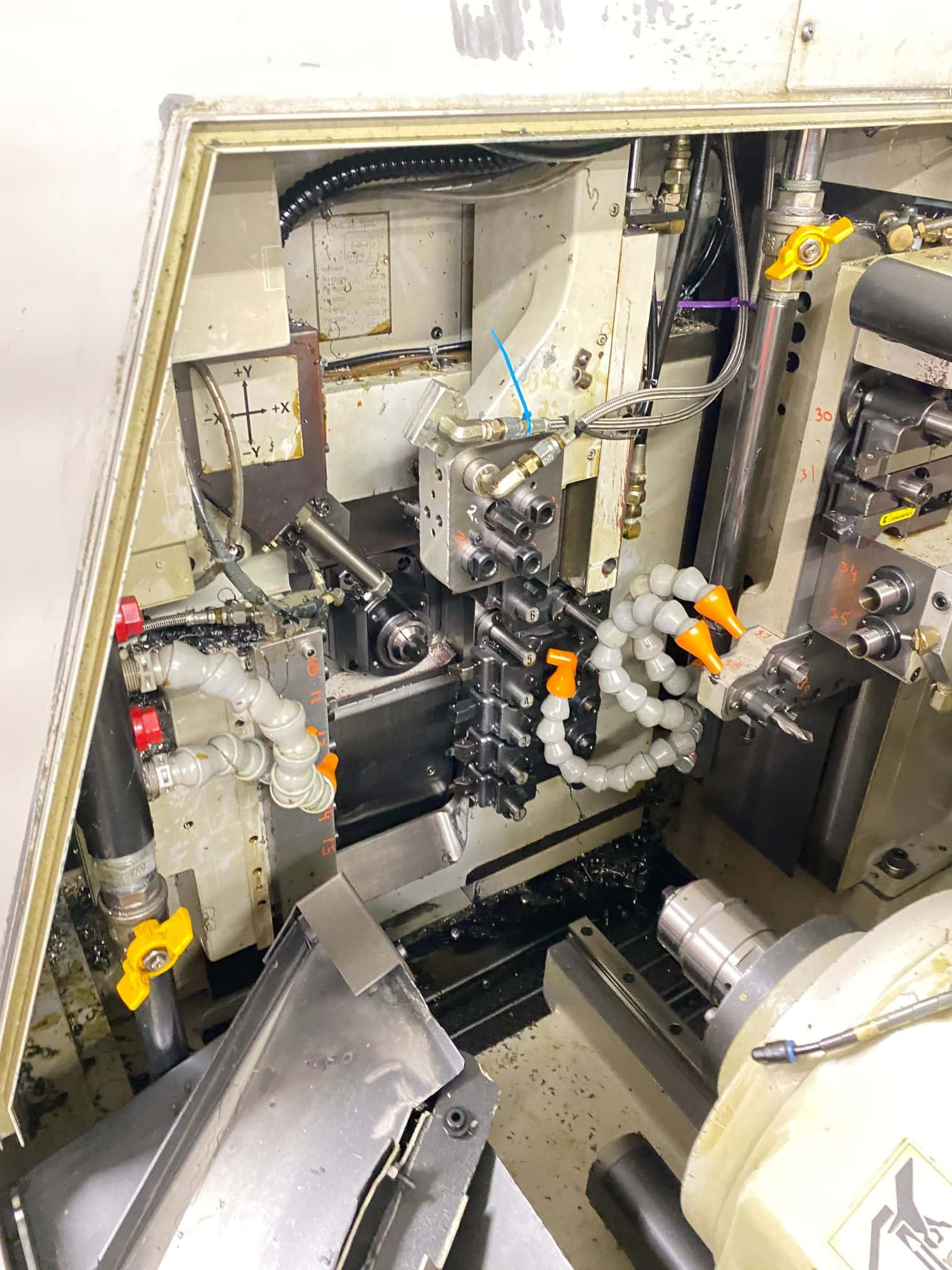 Nomura NN-20YB CNC Swiss Screw Machine, Lathe, 2008 - Image 6