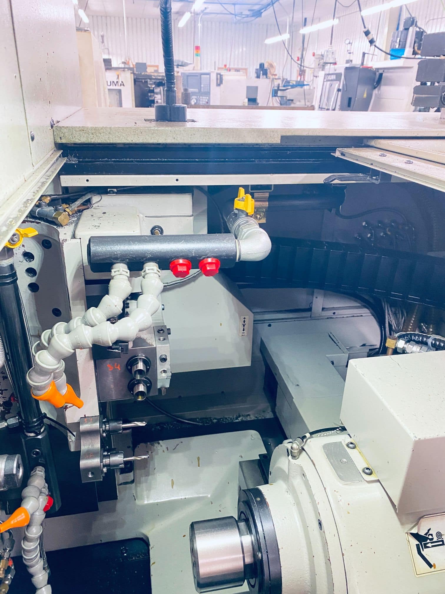Nomura NN-32YB2 32MM CNC Swiss Screw Machine, Lathe, 2011 - With LNS Bar Feed - Image 5