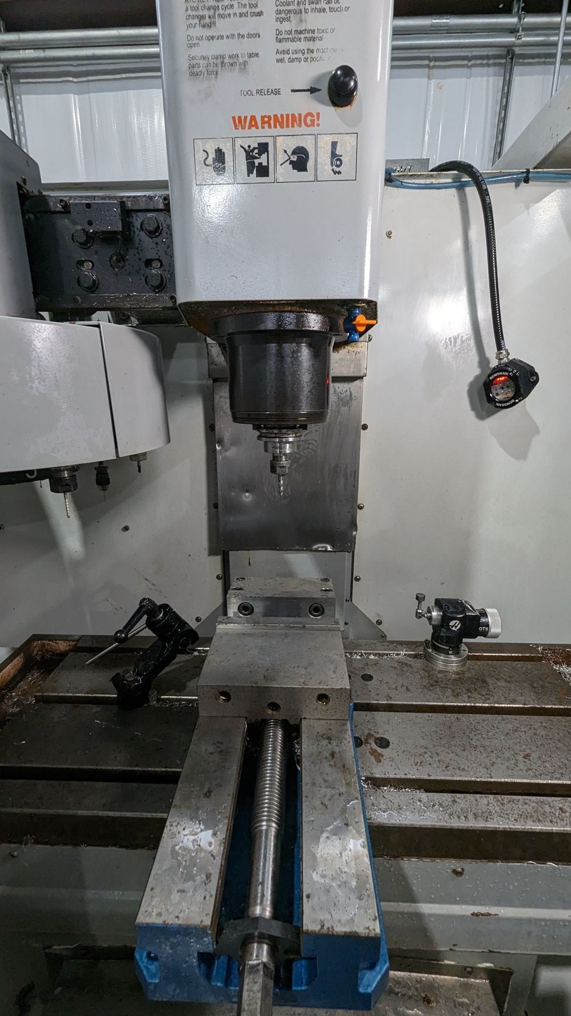 Haas Mini Mill VMC, 2007 - Probing, 50k Spindle, High Speed Machining, High Pressure Coolant - Image 5
