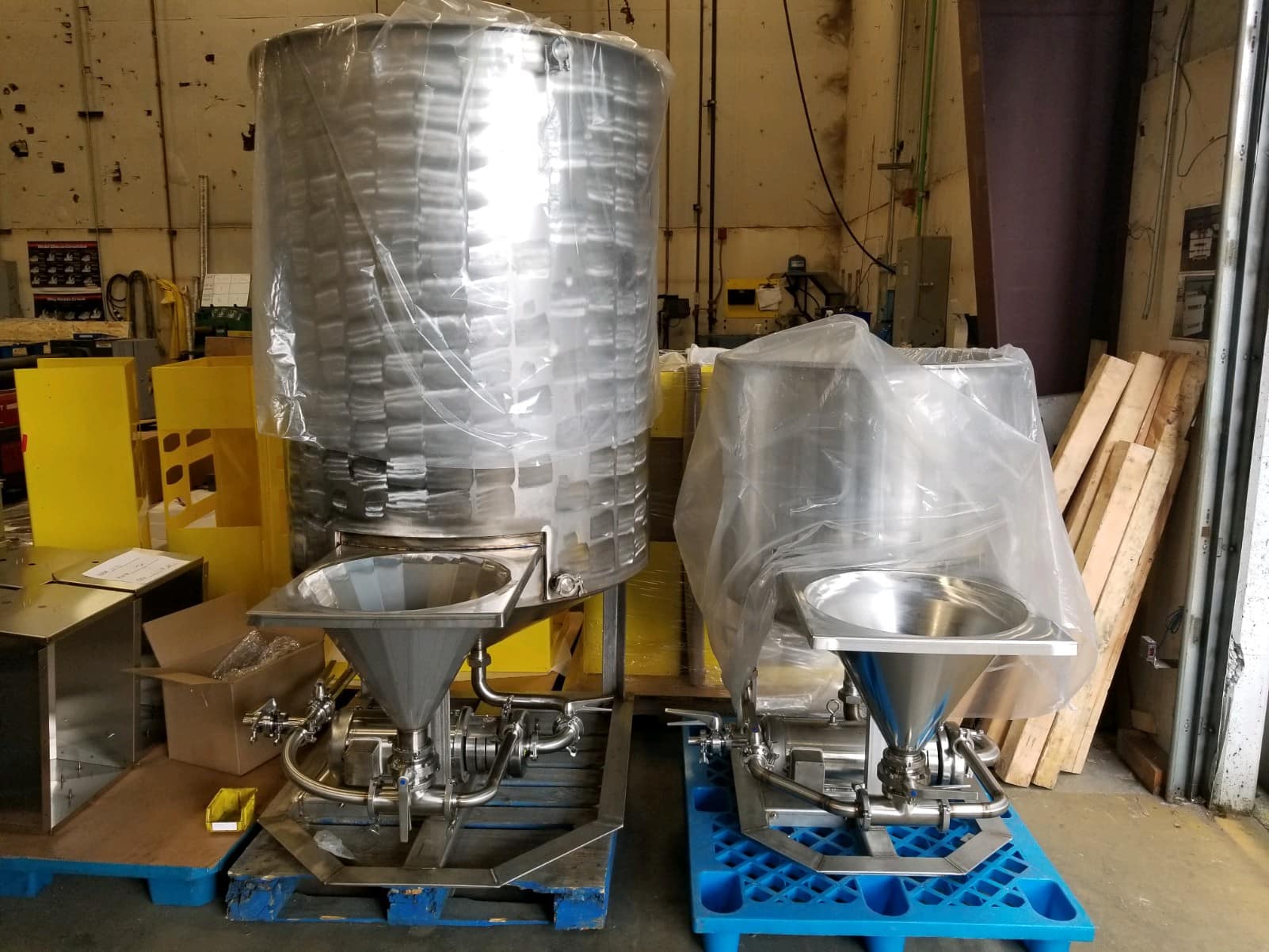 400 Gallon Stainless Steel Brine Mixer - New