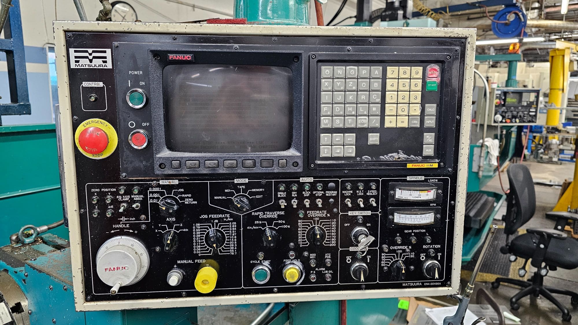 Matsuura MC-1000 V5 CNC VMC, 1987 - 4th Axis - Image 6