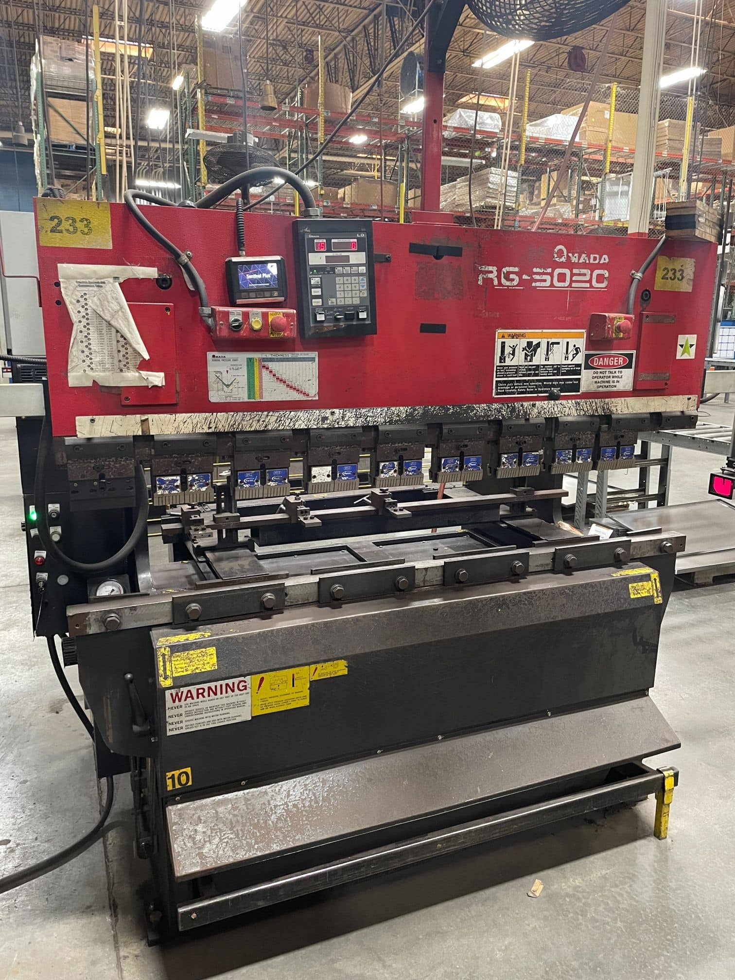50 Ton x 6.5' Amada RG5020LD Press Brake, 2005
