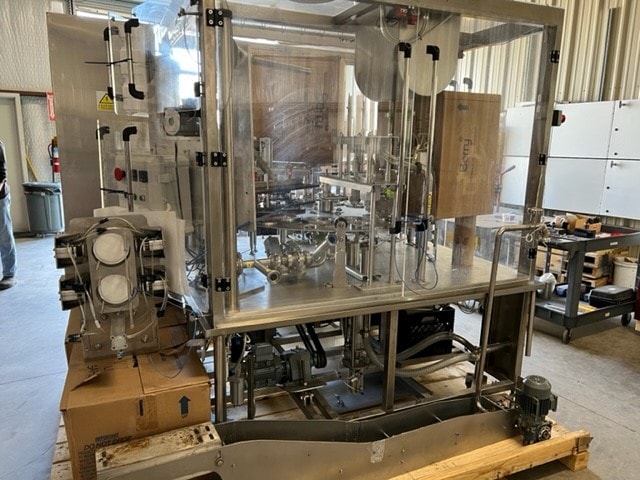 PDM Rotary Yogurt Machine with Filler and Foil Applicator, 2007 - Image 3