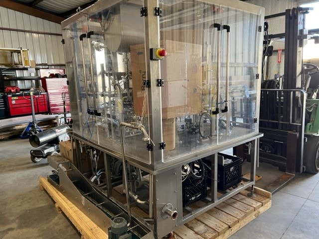 PDM Rotary Yogurt Machine with Filler and Foil Applicator, 2007 - Image 4
