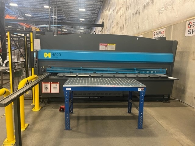 3/8" x 13' Haco HSLX Hydraulic Shear, 2022