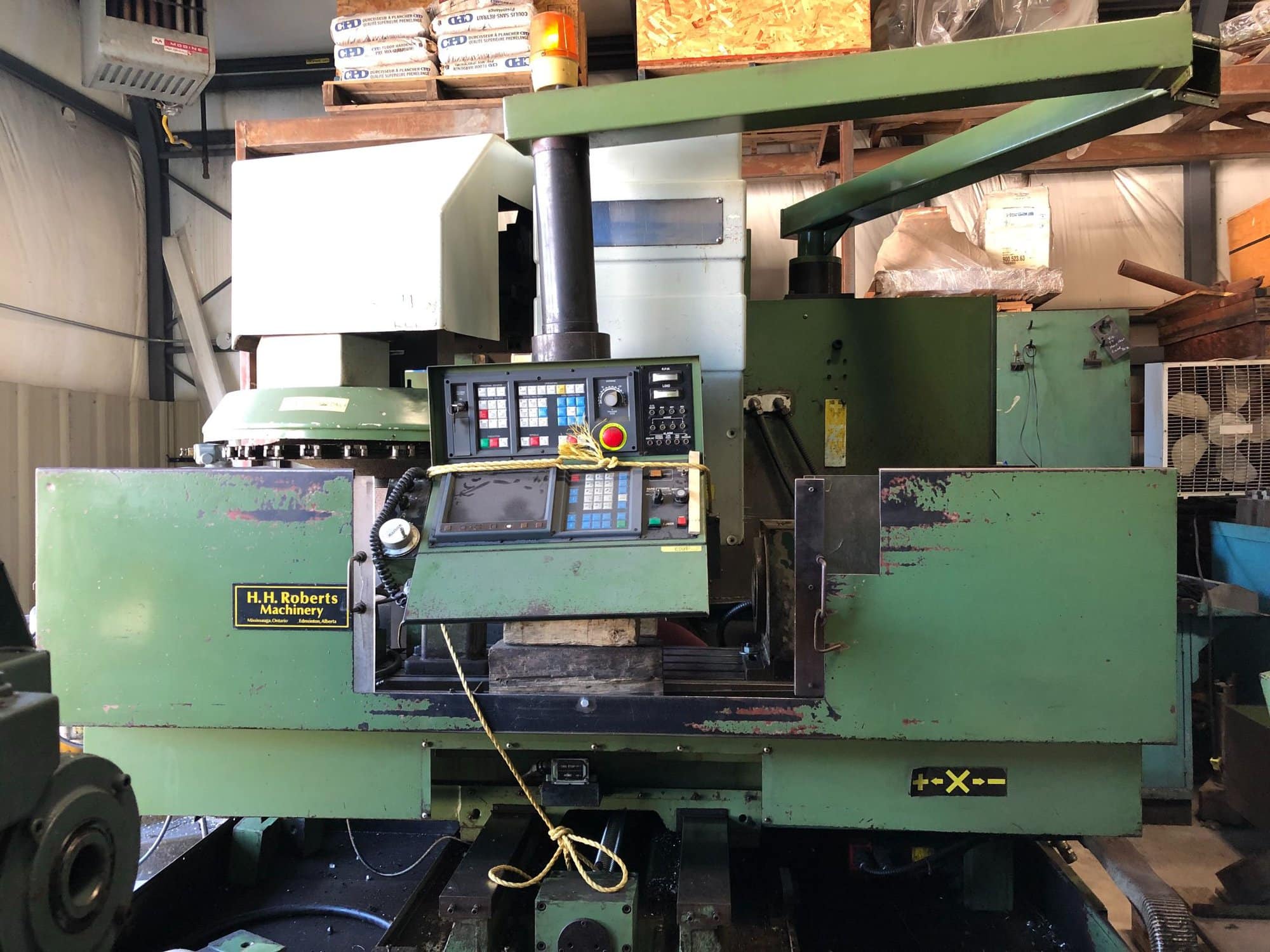 Leadwell MCV-1000 VMC, 1990 - Fanuc OMF Control, 4th Axis, Tooling - Image 2