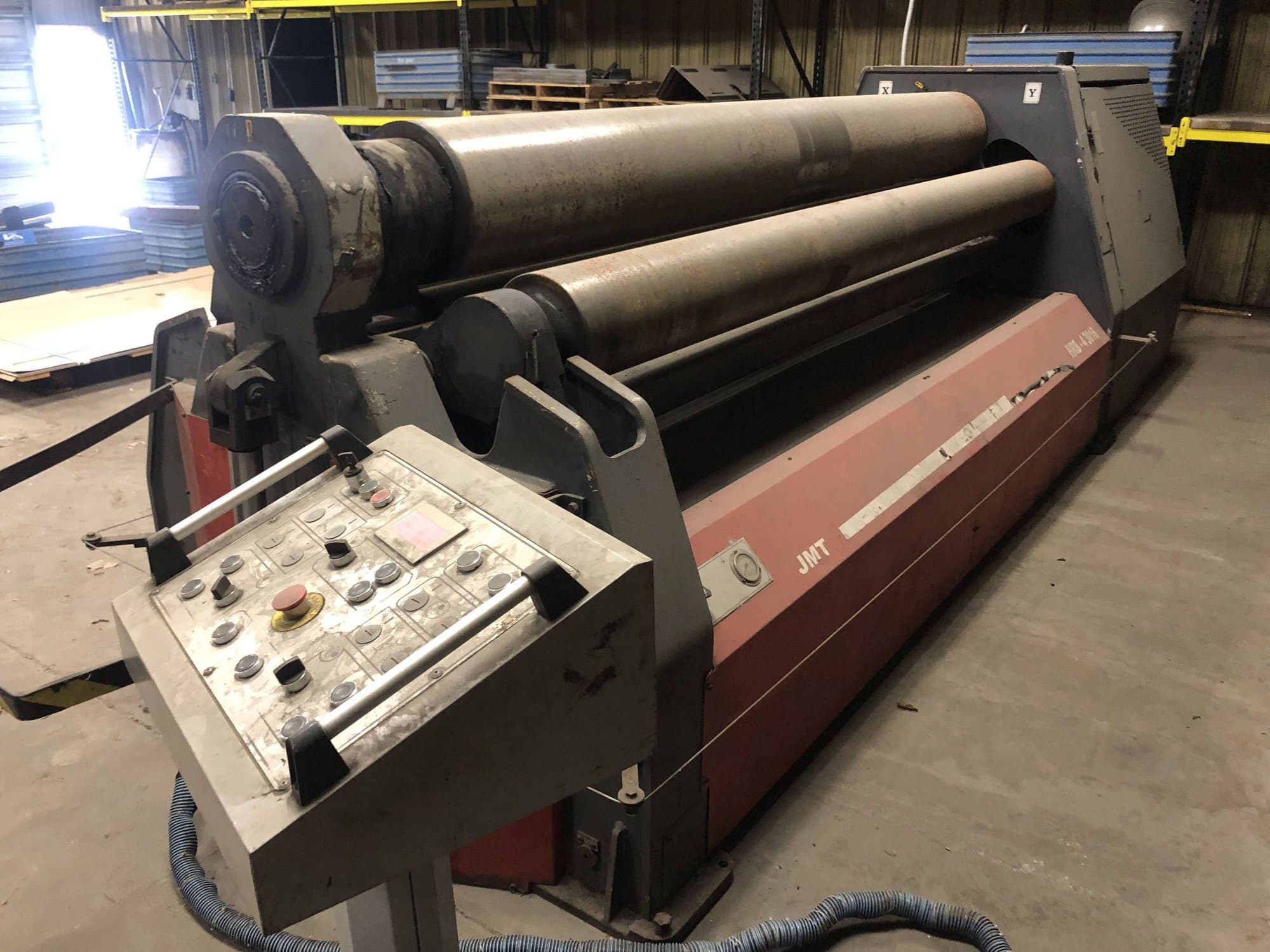 5/8" X 10'-2" Durma/JMT HRB-4 3016 Horizontal Roll Double Pinch Plate Roll, 2014 - Very Low Hours/Usage - Image 4