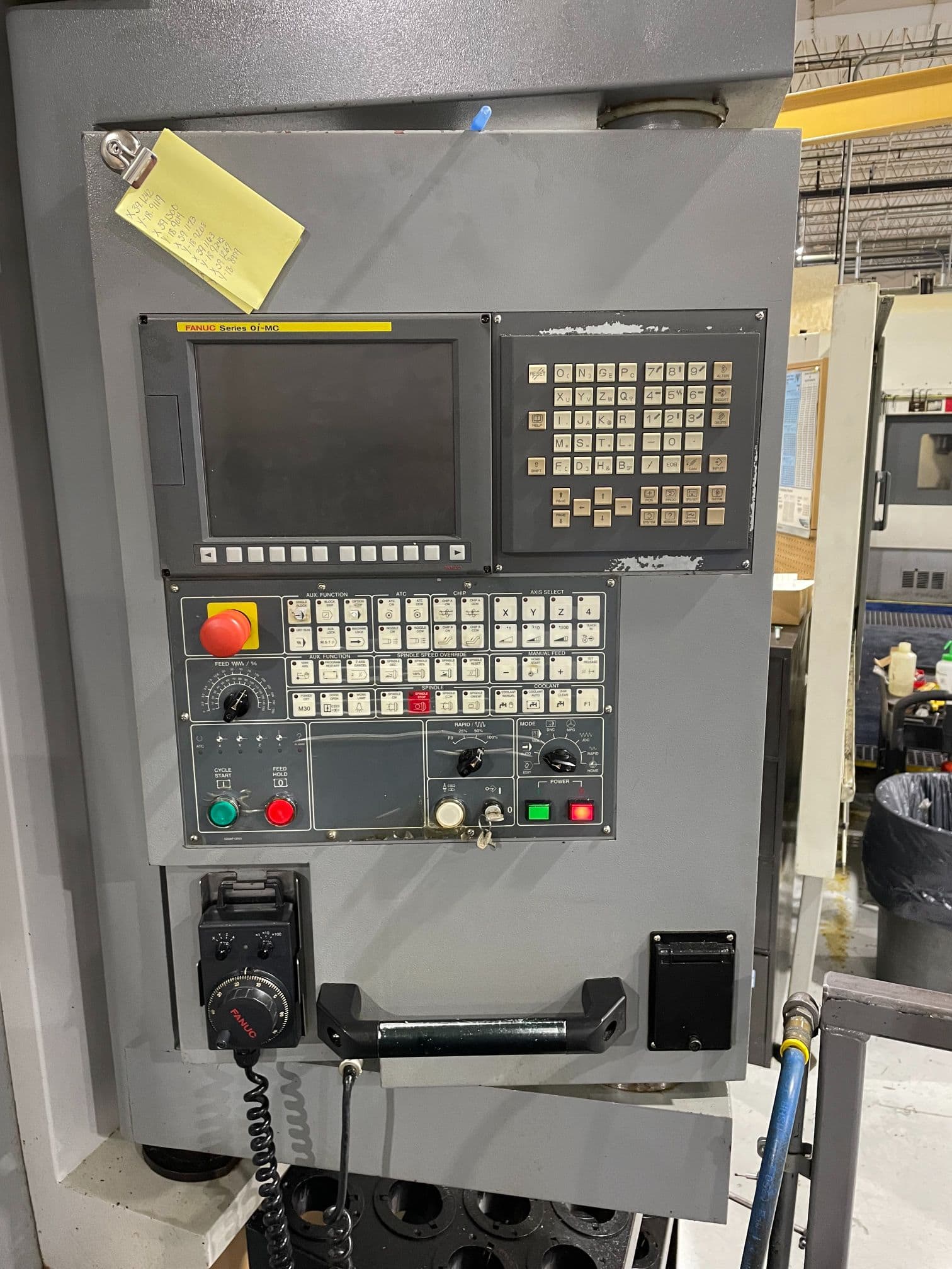 Leadwell MCV-2000i CNC VMC, 2008 - Chip Auger, Fanuc Control, 50Taper - Image 4