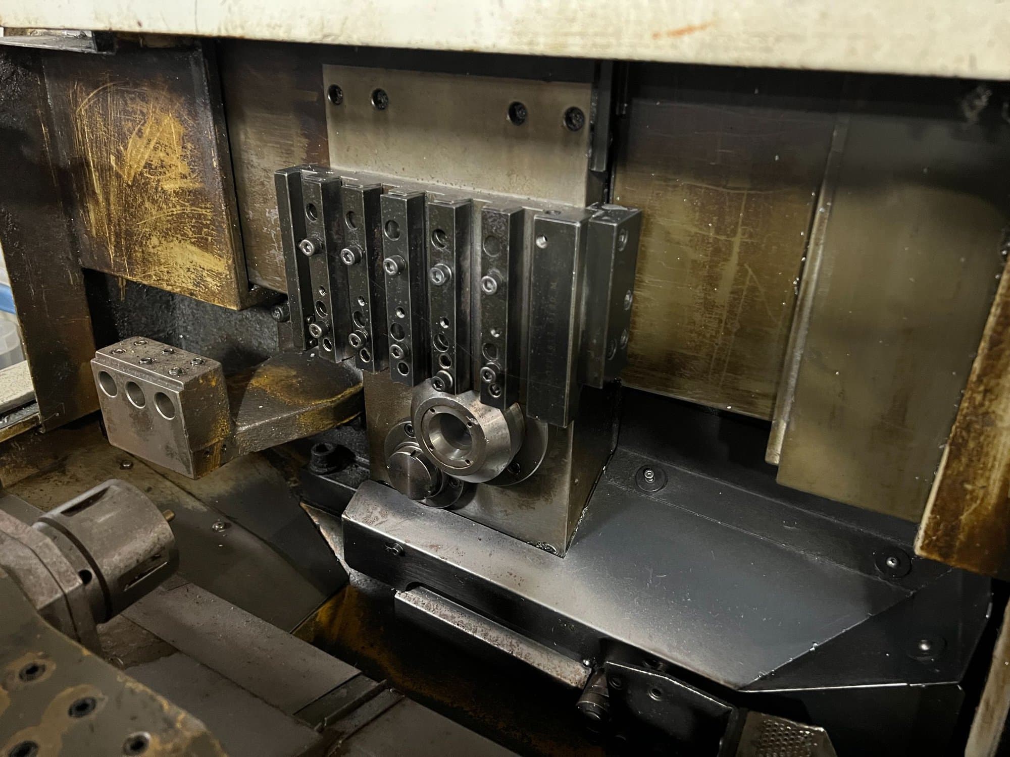 Citizen Cincom L16 Model V, Swiss Type CNC Lathe, 1994 - MistBuster Quad, 2001 Iemca Genius 112 Bar Feeder - Image 3