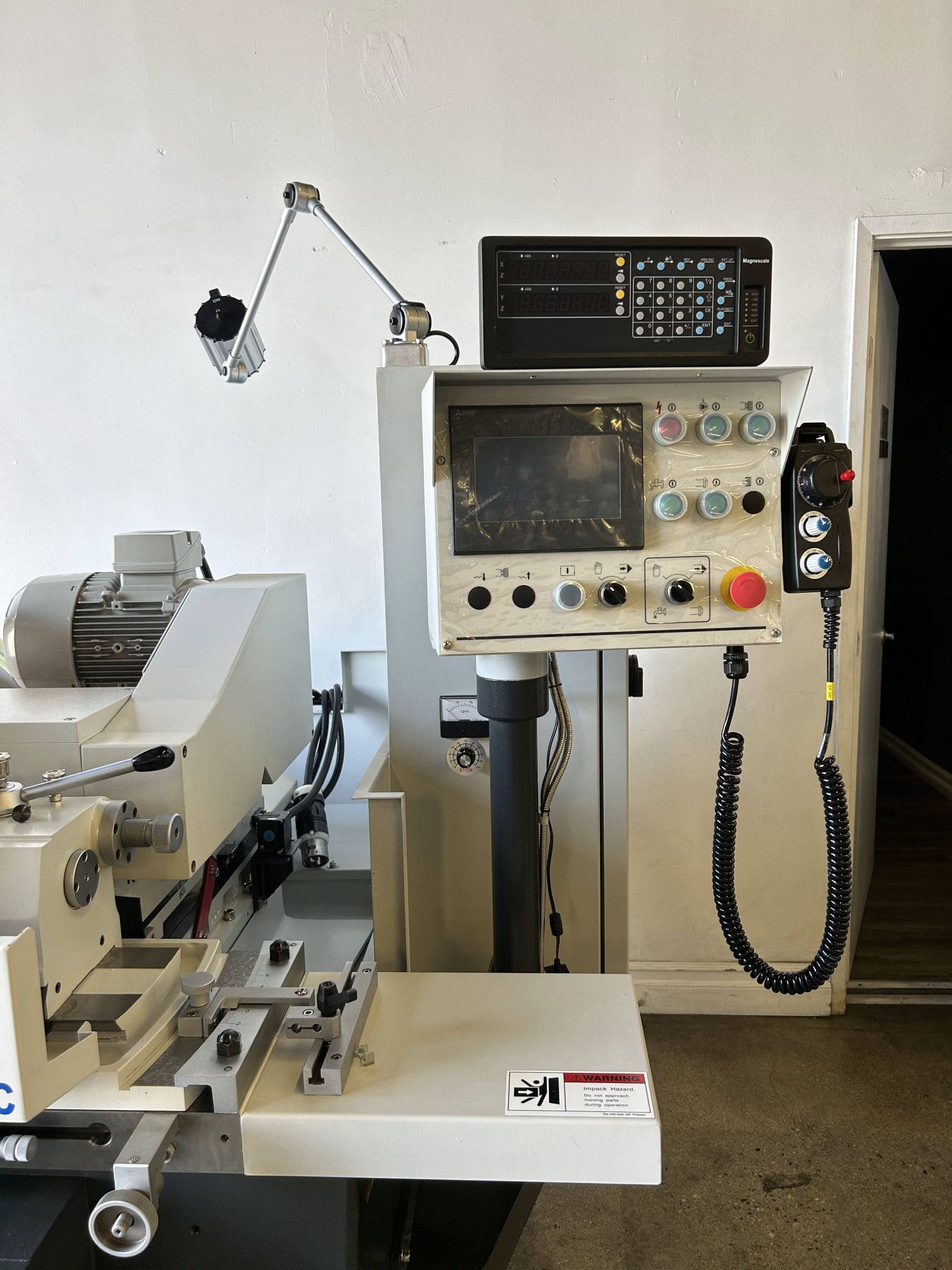 Supertec G25P - 50NC Universal Cylindrical Grinder, 2021 - Magnetic Separator, Shoulder Grinding Attachment - Image 2
