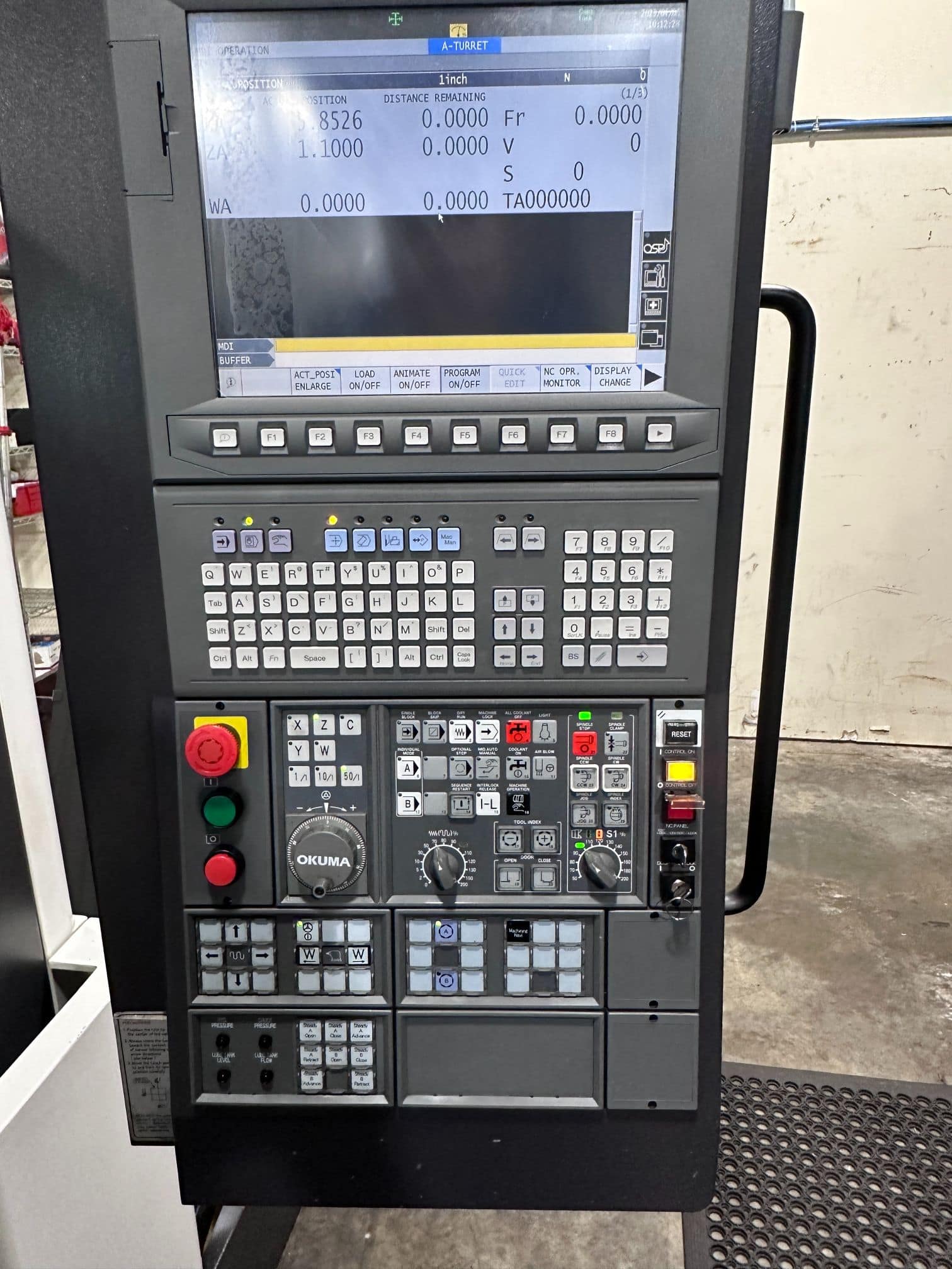 Okuma LU-1600 L 2SC1000 Dual Turret CNC Lathe, 2014 - Low Hours - Image 7