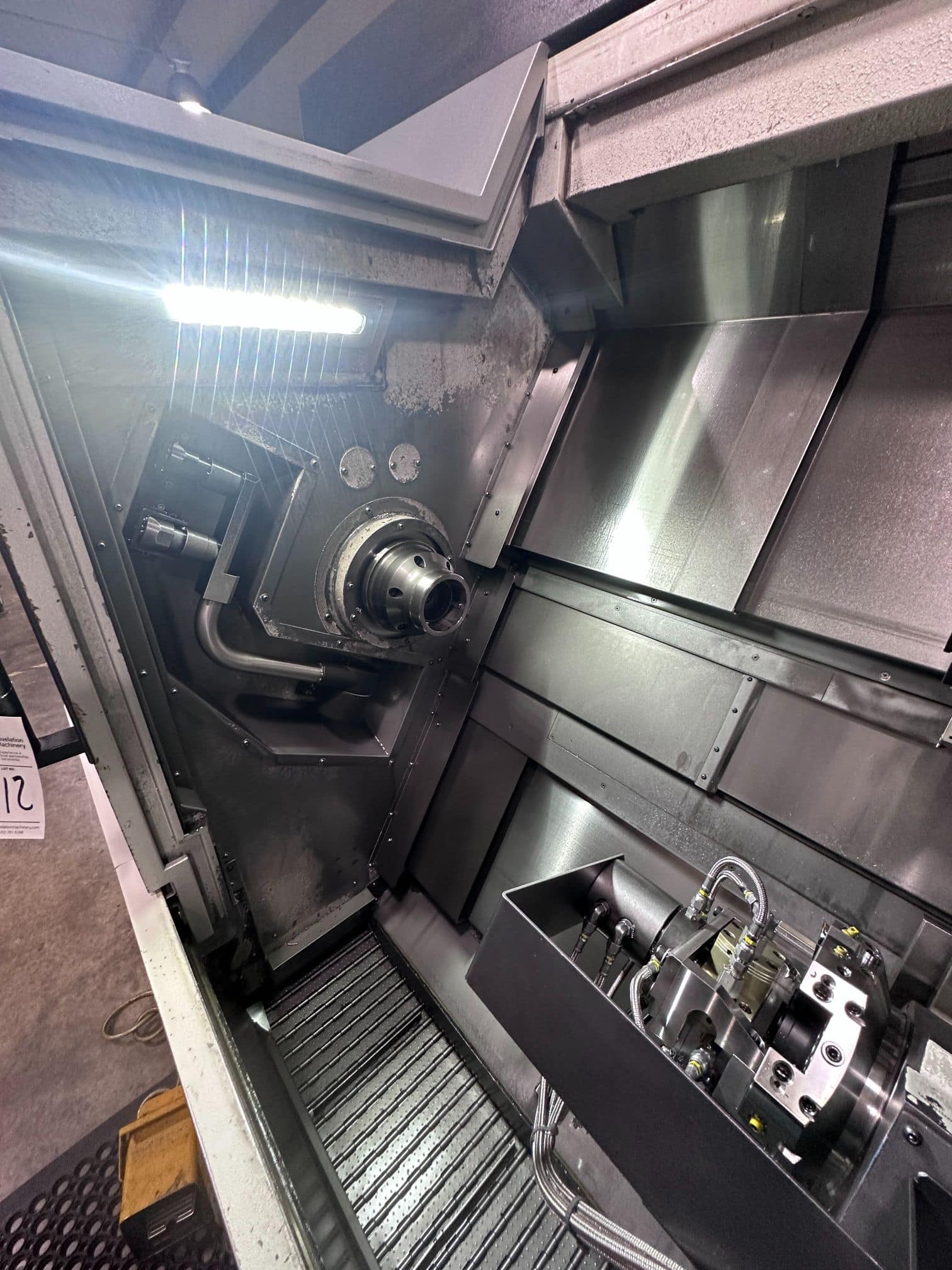 Okuma LU-1600 L 2SC1000 Dual Turret CNC Lathe, 2014 - Low Hours - Image 10