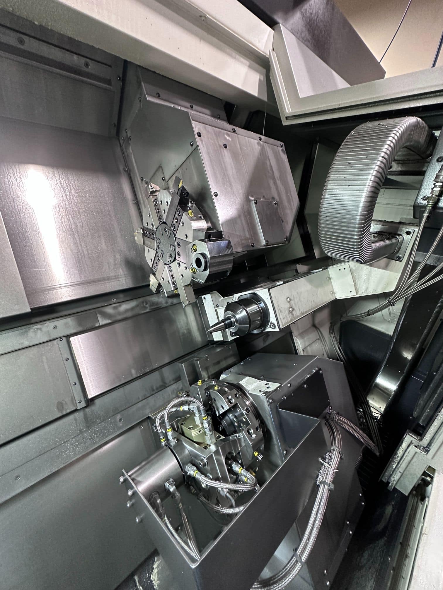 Okuma LU-1600 L 2SC1000 Dual Turret CNC Lathe, 2014 - Low Hours - Image 12