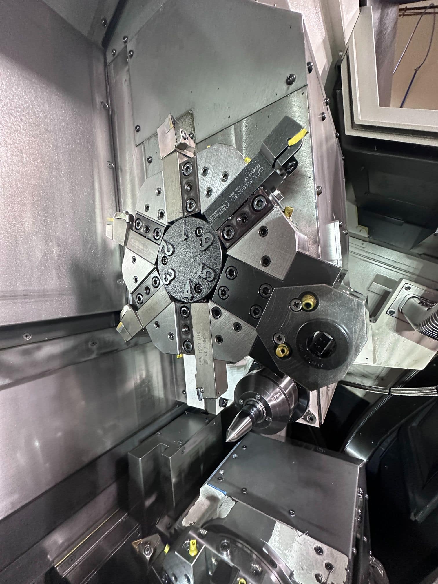 Okuma LU-1600 L 2SC1000 Dual Turret CNC Lathe, 2014 - Low Hours - Image 14