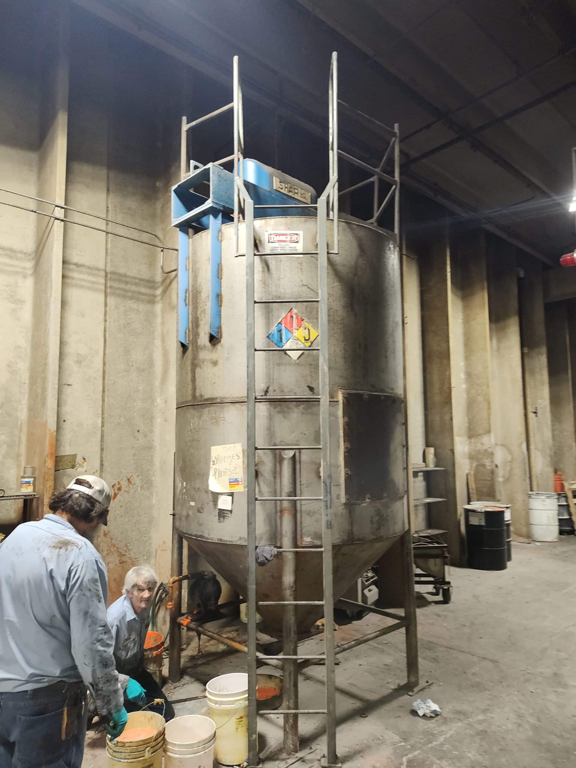 2,100 Gallon Stainless Steel Plastisol Mixing Tank - Image 5