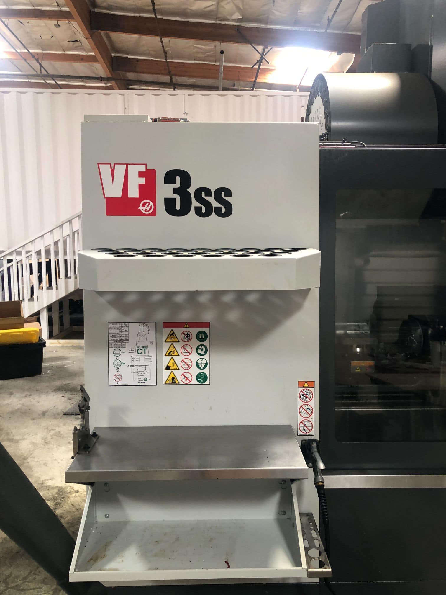 Haas VF-3SS VMC, 2017 - TR-160 Trunnion, High Speed Machining, Chip Auger - Image 4