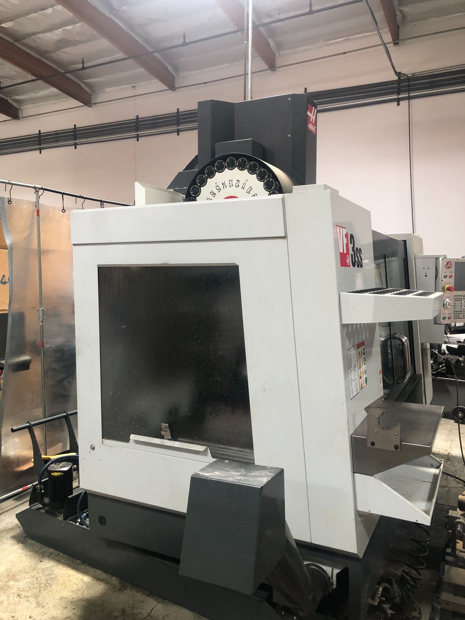 Haas VF-3SS VMC, 2017 - TR-160 Trunnion, High Speed Machining, Chip Auger - Image 5