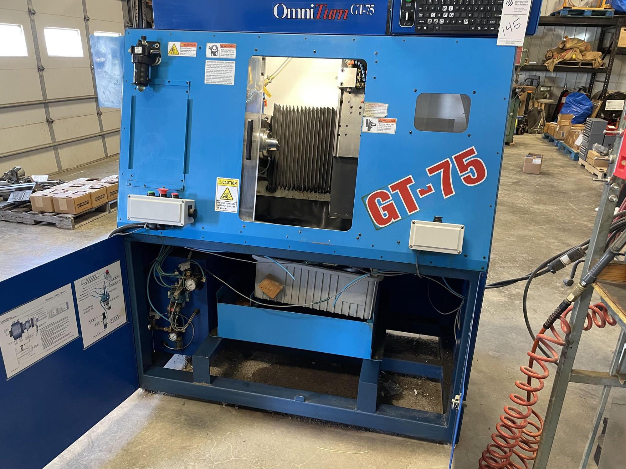 OmniTurn GT-75 Gang Tool CNC Turning Center, 2015 - Gang Tool Lathe OT-CNC4 - Image 2