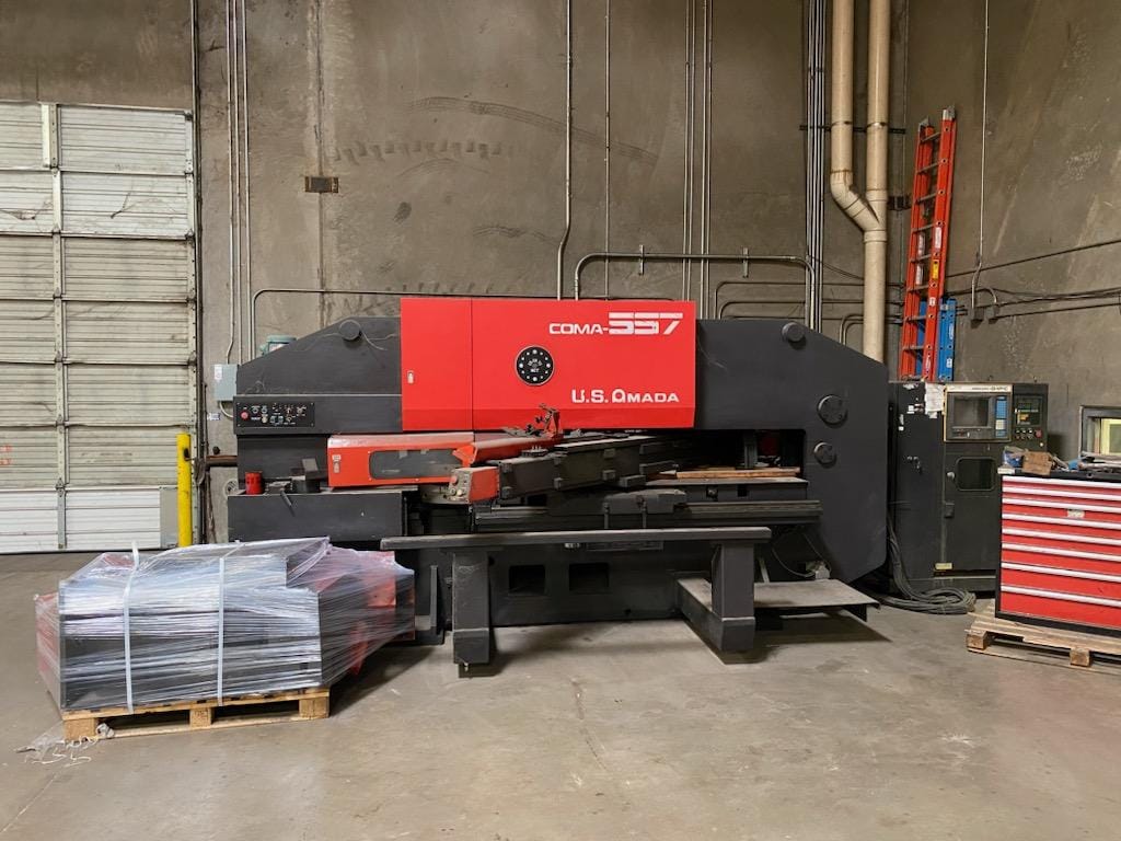 Amada Coma 557 Turret Punch, 1988