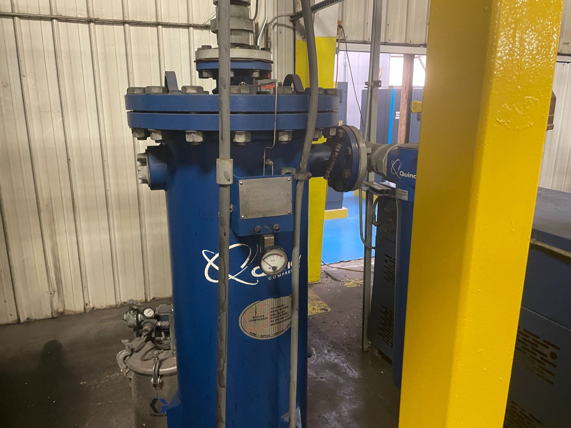 Quincy Rotary Screw Air Compressor Model QPCD 1200, 2010 - 150 PSI - Image 2