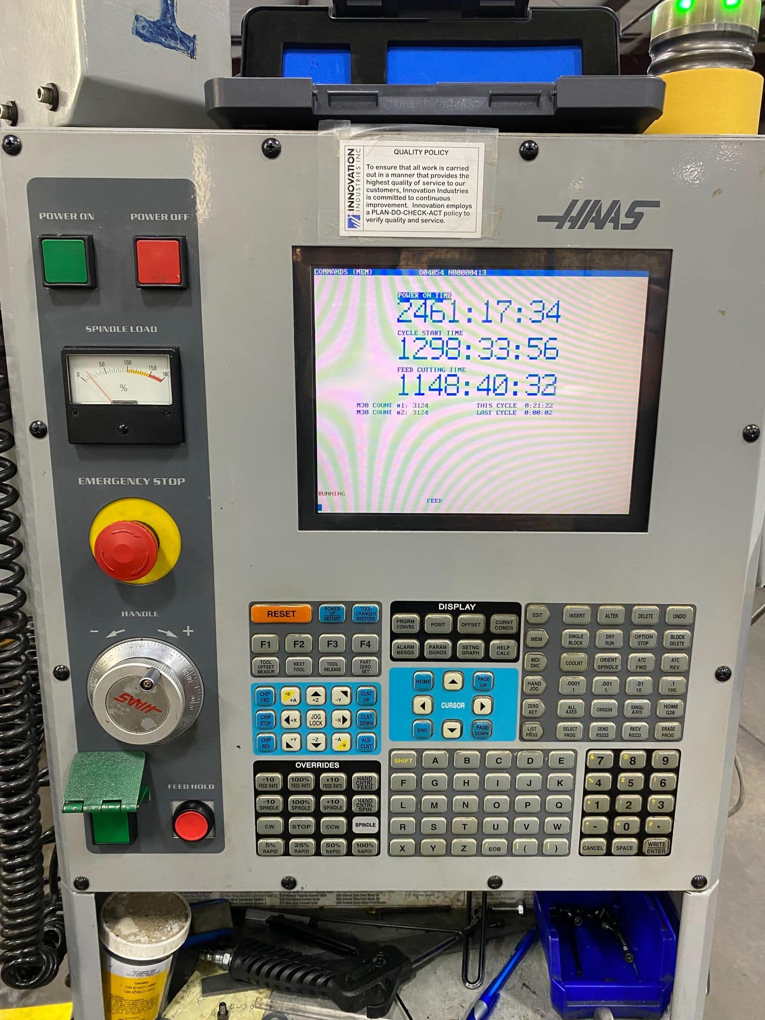 Haas GR-512 CNC Gantry Router, 2004 - 15k RPM, New Spindle 2022 - Wips, Low hours, 6' x 12' Table - Image 8