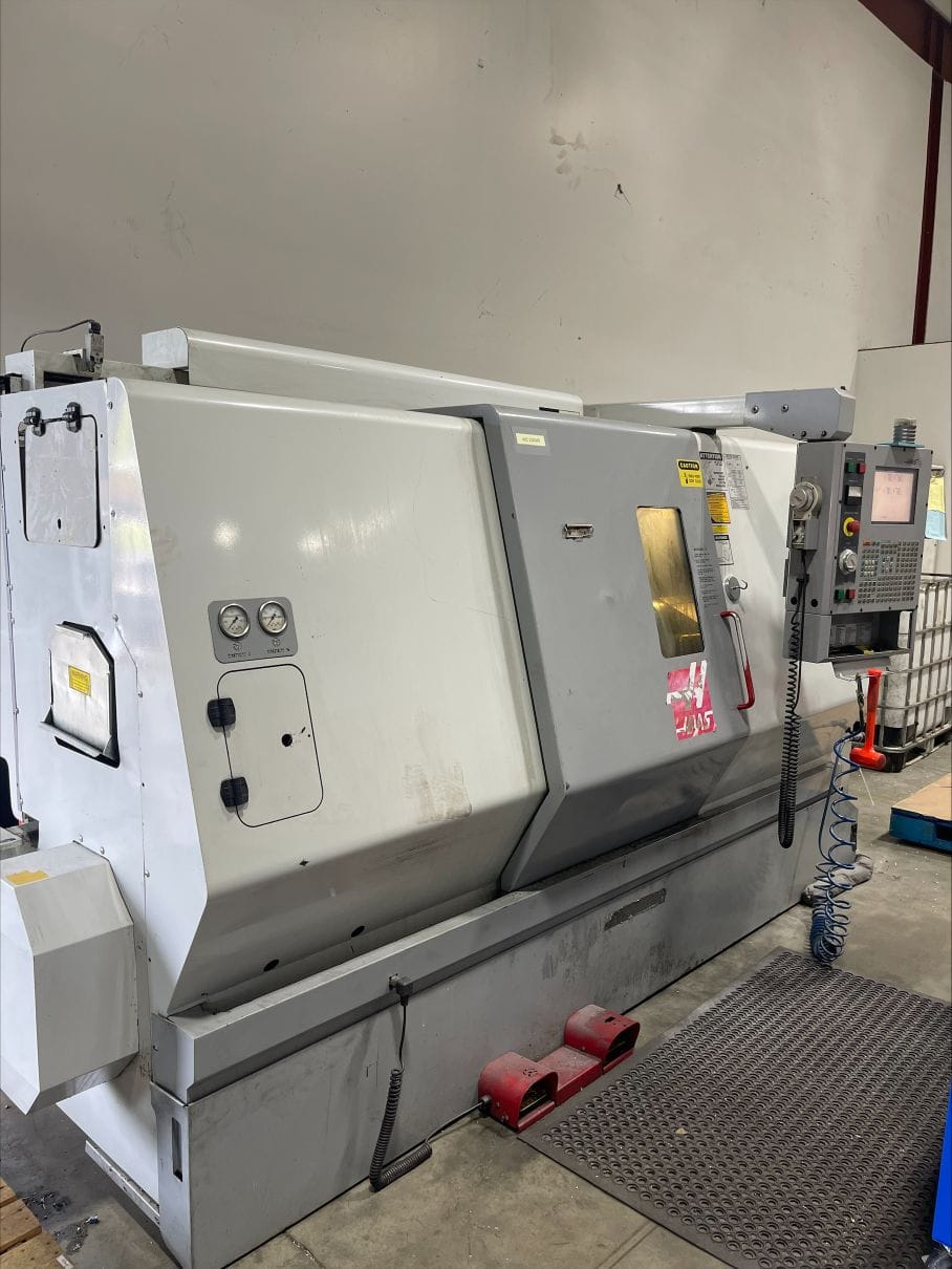 Haas TL-25 CNC Lathe, 2003 - Tailstock, Probing, Live Tooling, Chip Conveyor