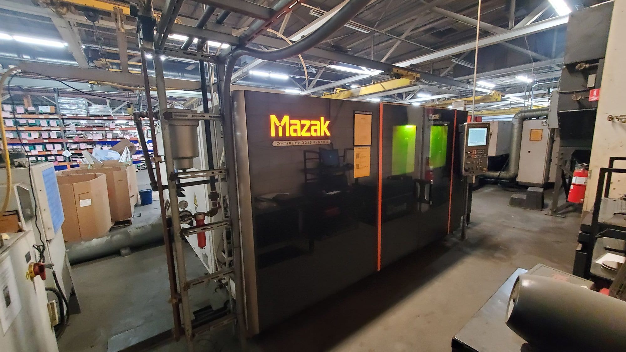 4000 Watt Mazak Optiplex 3015 Fiber II Laser, 2013 - Image 2