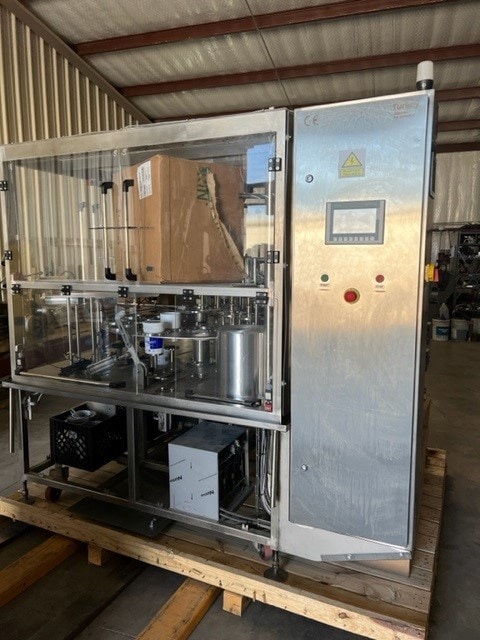 PDM Rotary Yogurt Machine with Filler and Foil Applicator, 2007