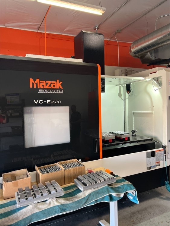 Mazak VC-EZ20 VMC, 2022 - Coolant Thru Spindle, Renishaw Probe