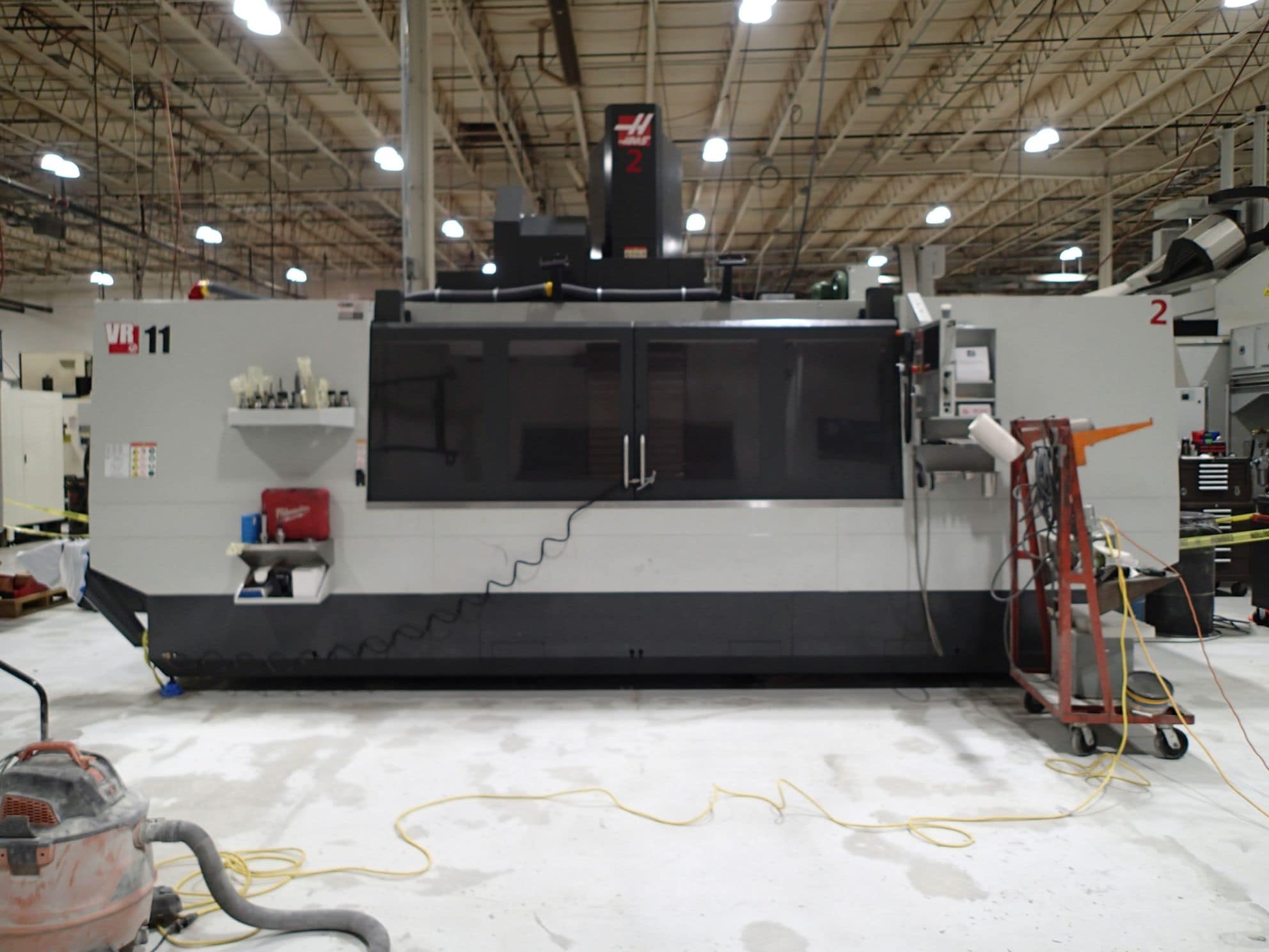Haas VR-11 VMC, 2022 - 5 Axis, 20,000 RPM, Rigid Tapping, Chip Auger