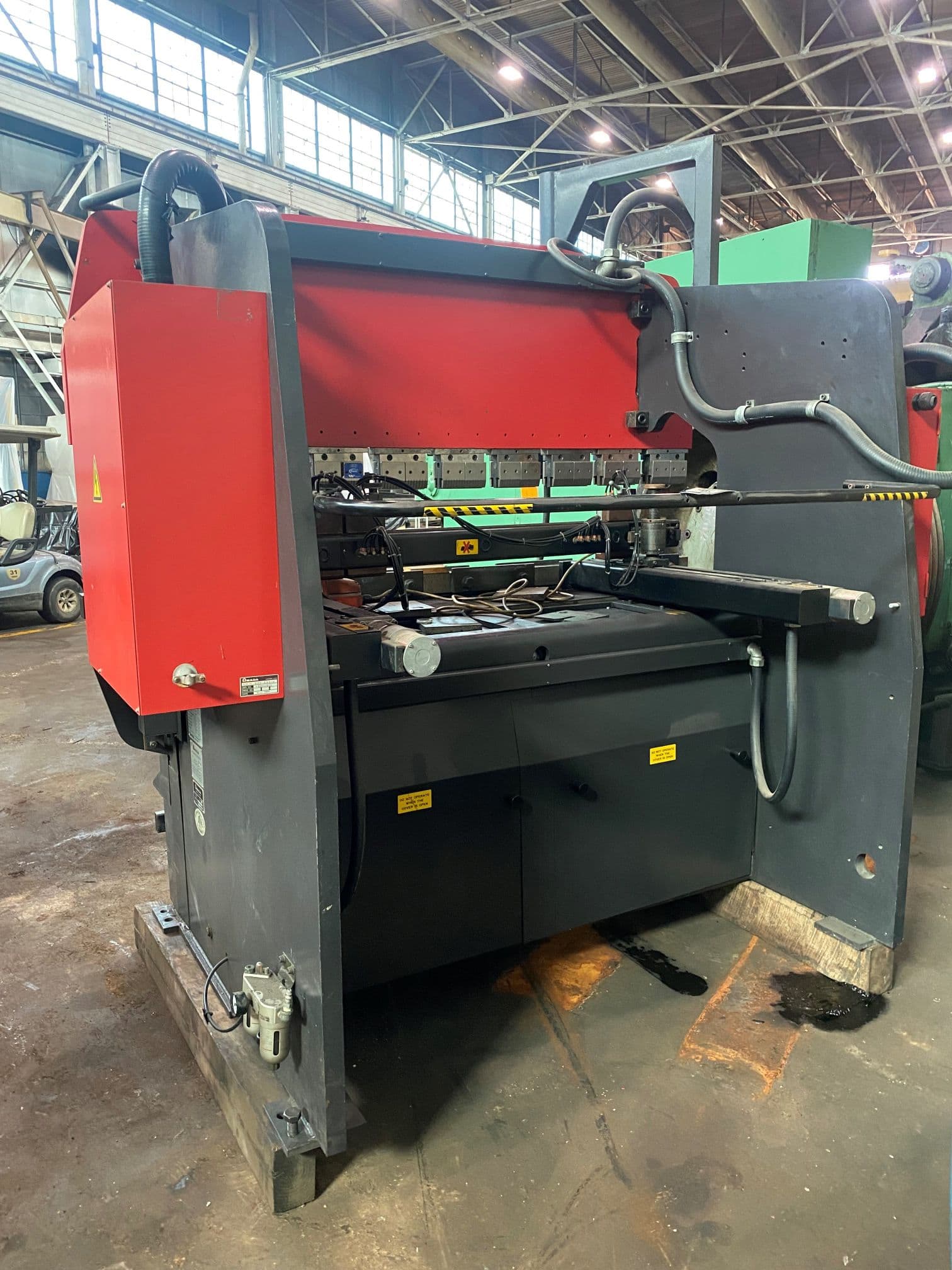 88 Ton x 8' Amada RG-80 CNC Press Brake, 1995 - Image 11