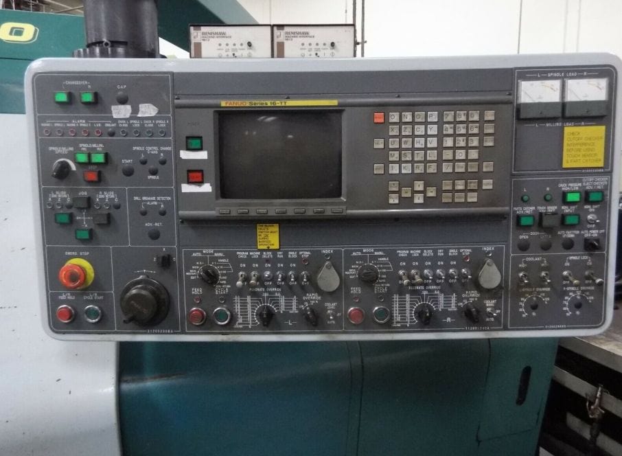 Nakamura Tome TW-20, Twin Spindle/Turret CNC Lathe, 1998 - Fully Loaded, LNS Load/Unload, Probe, Tooling Included - Image 6