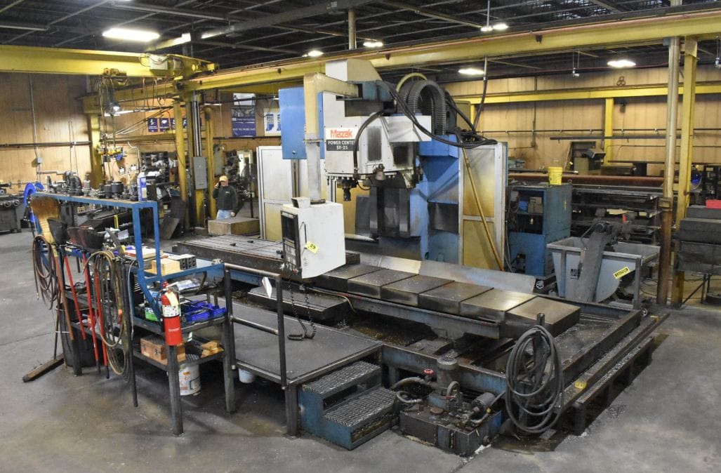 Mazak Power Center SV-25 VMC, 1986 - 4 Axis