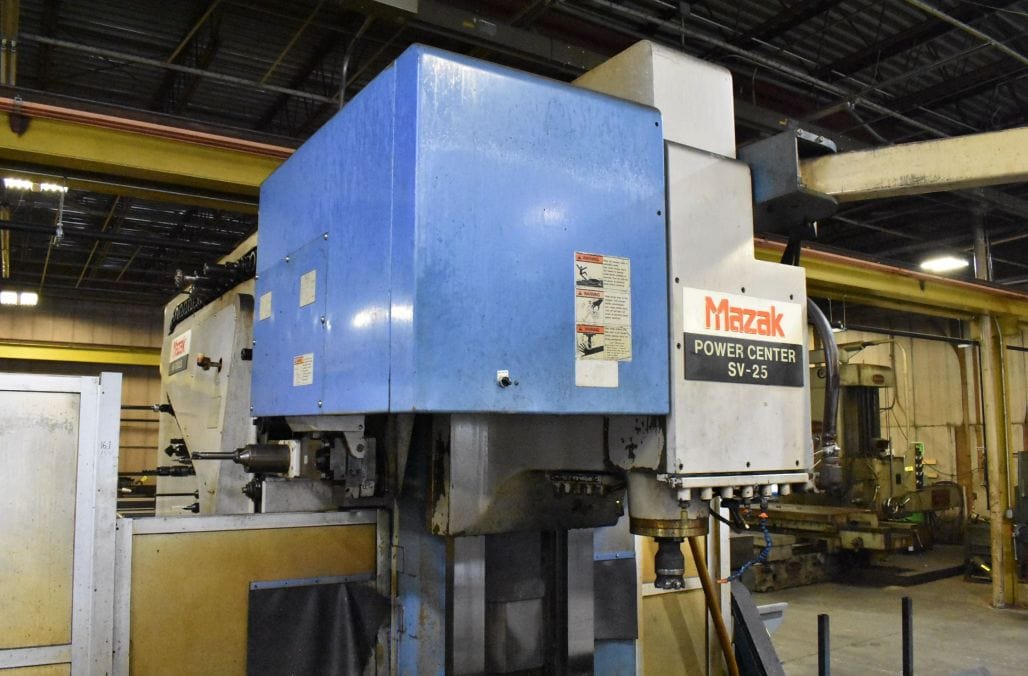 Mazak Power Center SV-25 VMC, 1986 - 4 Axis - Image 5