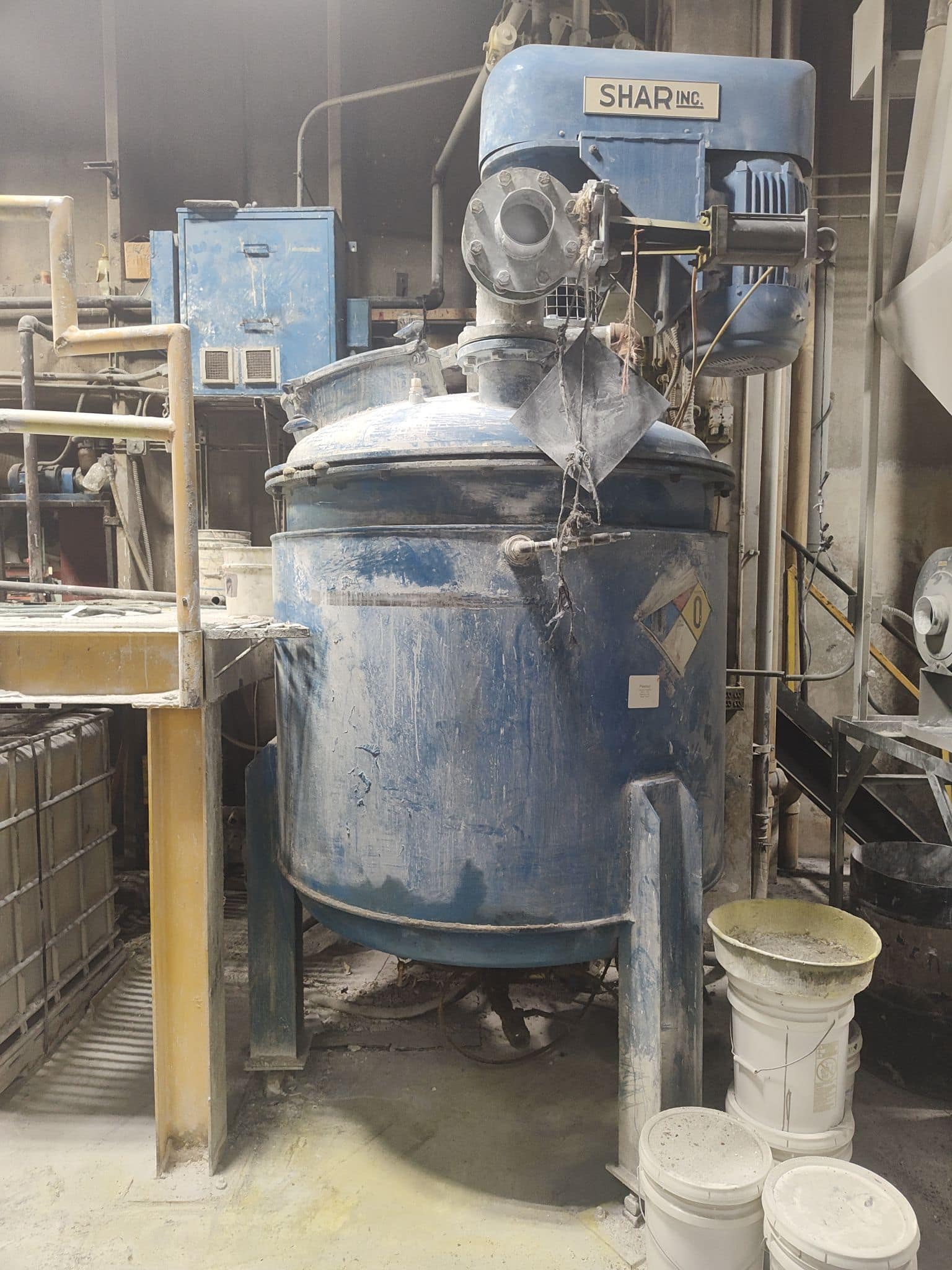 700 Gallon Shar D-508TNZ SS Mixer, 1995