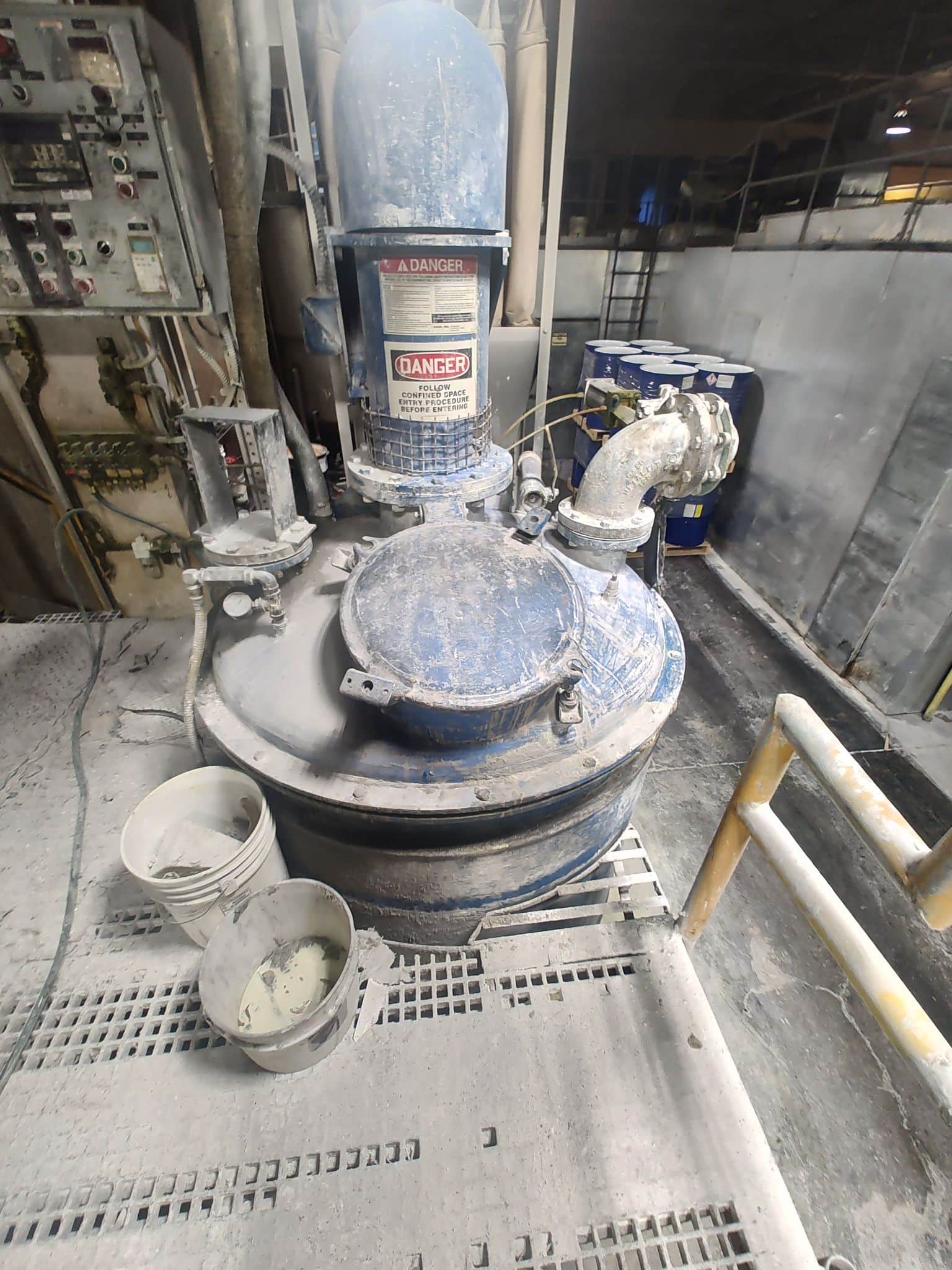 700 Gallon Shar D-508TNZ SS Mixer, 1995 - Image 3
