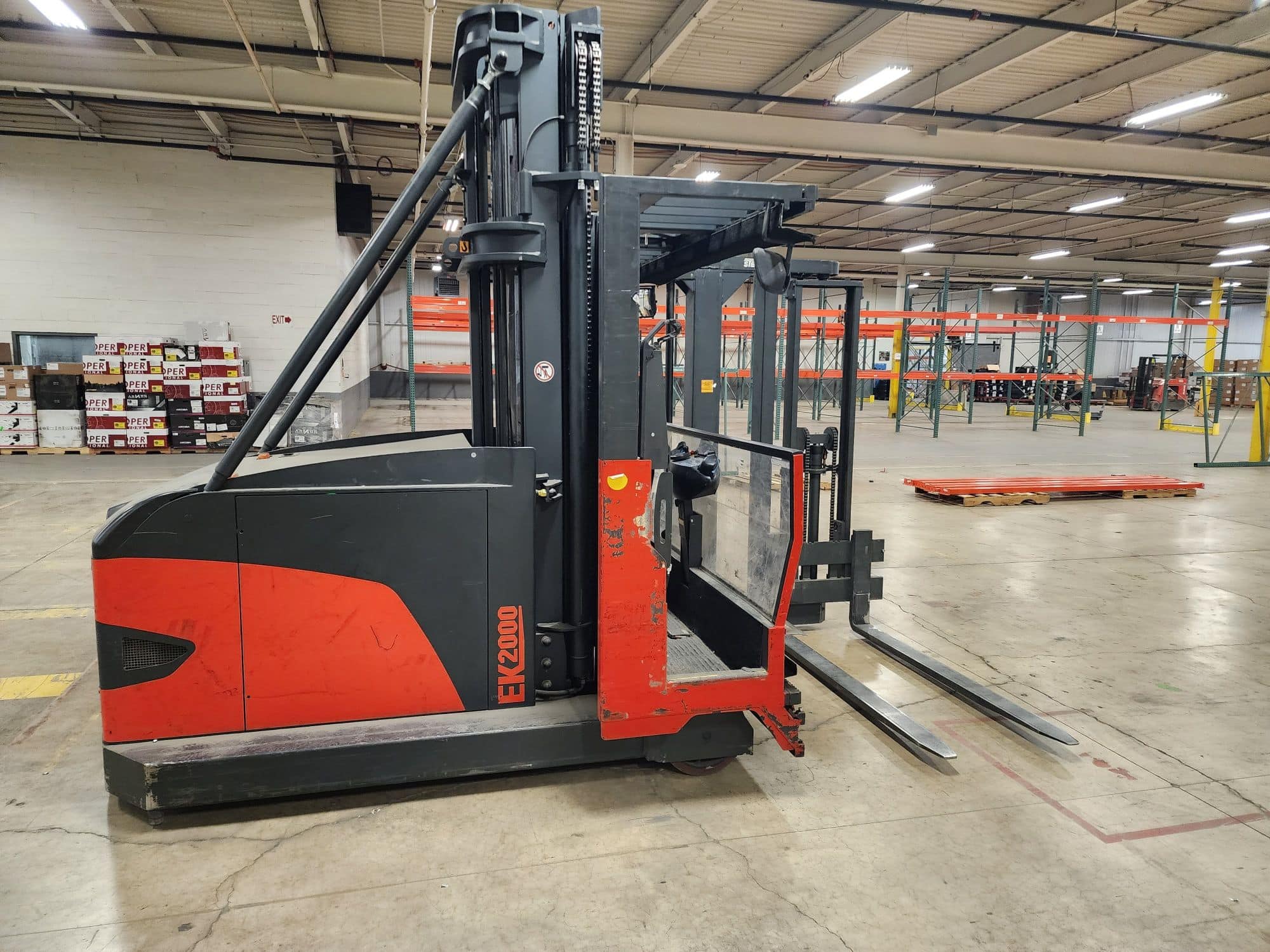 4,400 Lb Steinbock EK 200 Electric Narrow-Isle Order Picker, 2019