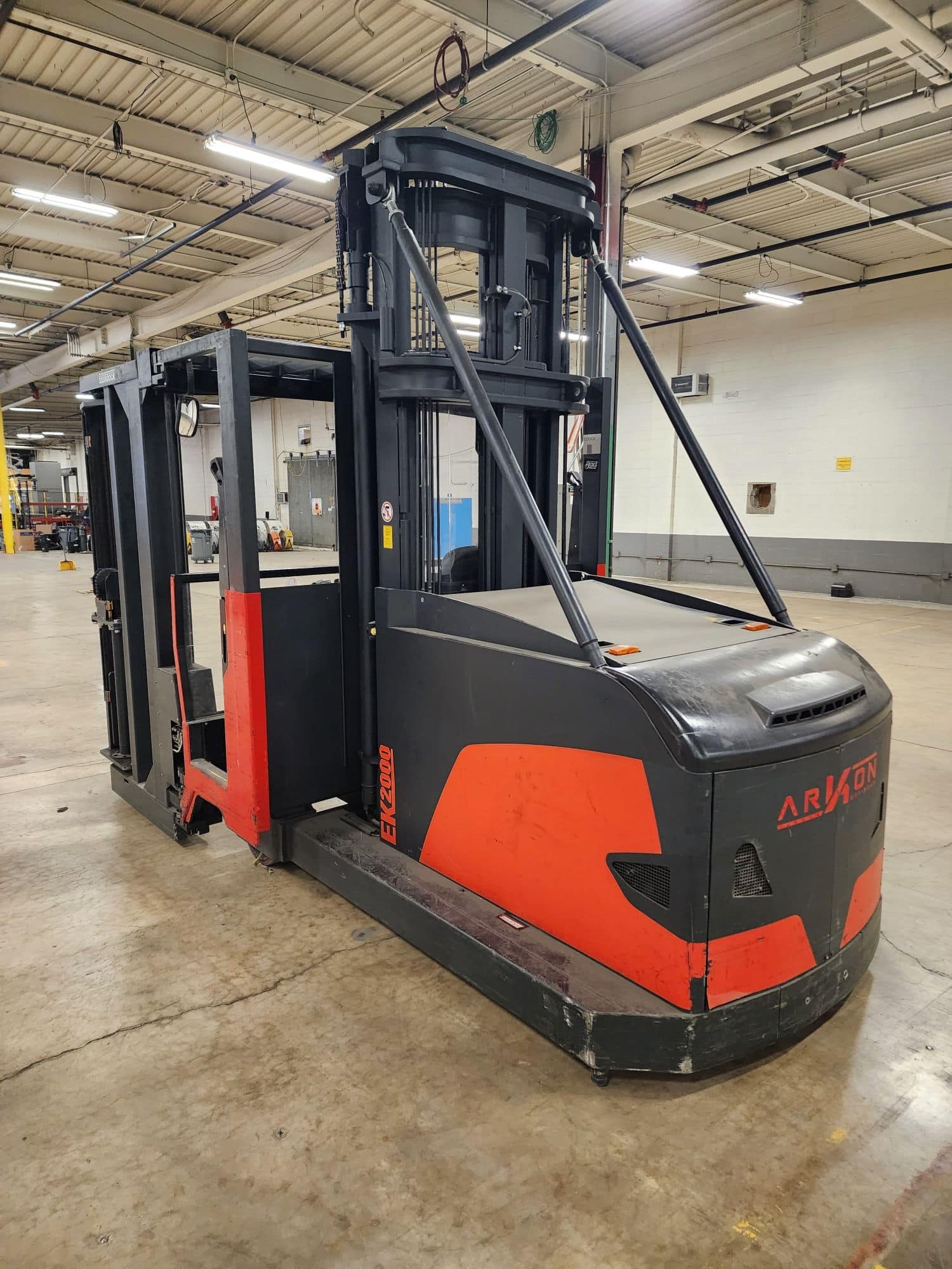 4,400 Lb Steinbock EK 200 Electric Narrow-Isle Order Picker, 2019 - Image 3