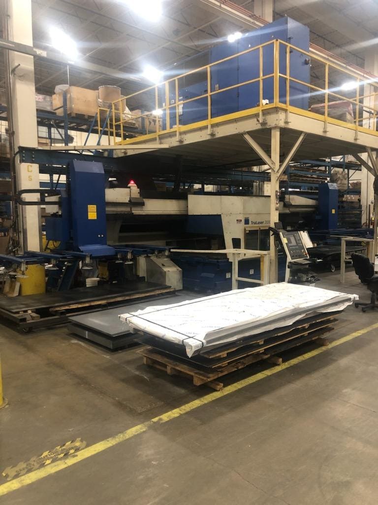 3200 Watt Trumpf TruLaser 2030 CO2 Laser, 2008 - 5' x 10', With Load/Unload System - Image 2