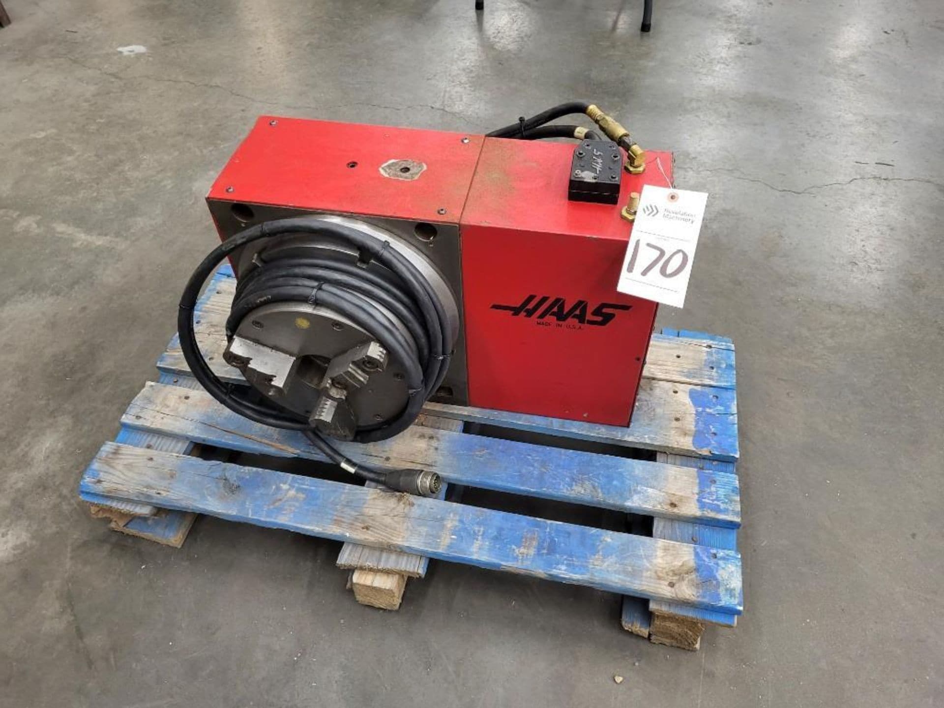 haas-hrt-310-4th-axis-rotary-table-17-pin-lot170 Haas hrt 310 4th axis rotary table 17 pin