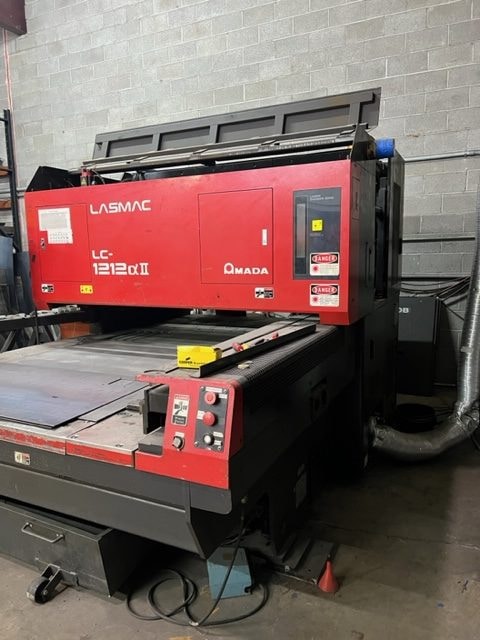1500 Watt Amada Lasmac LC1212A CO2 Laser, 1995 - Image 8
