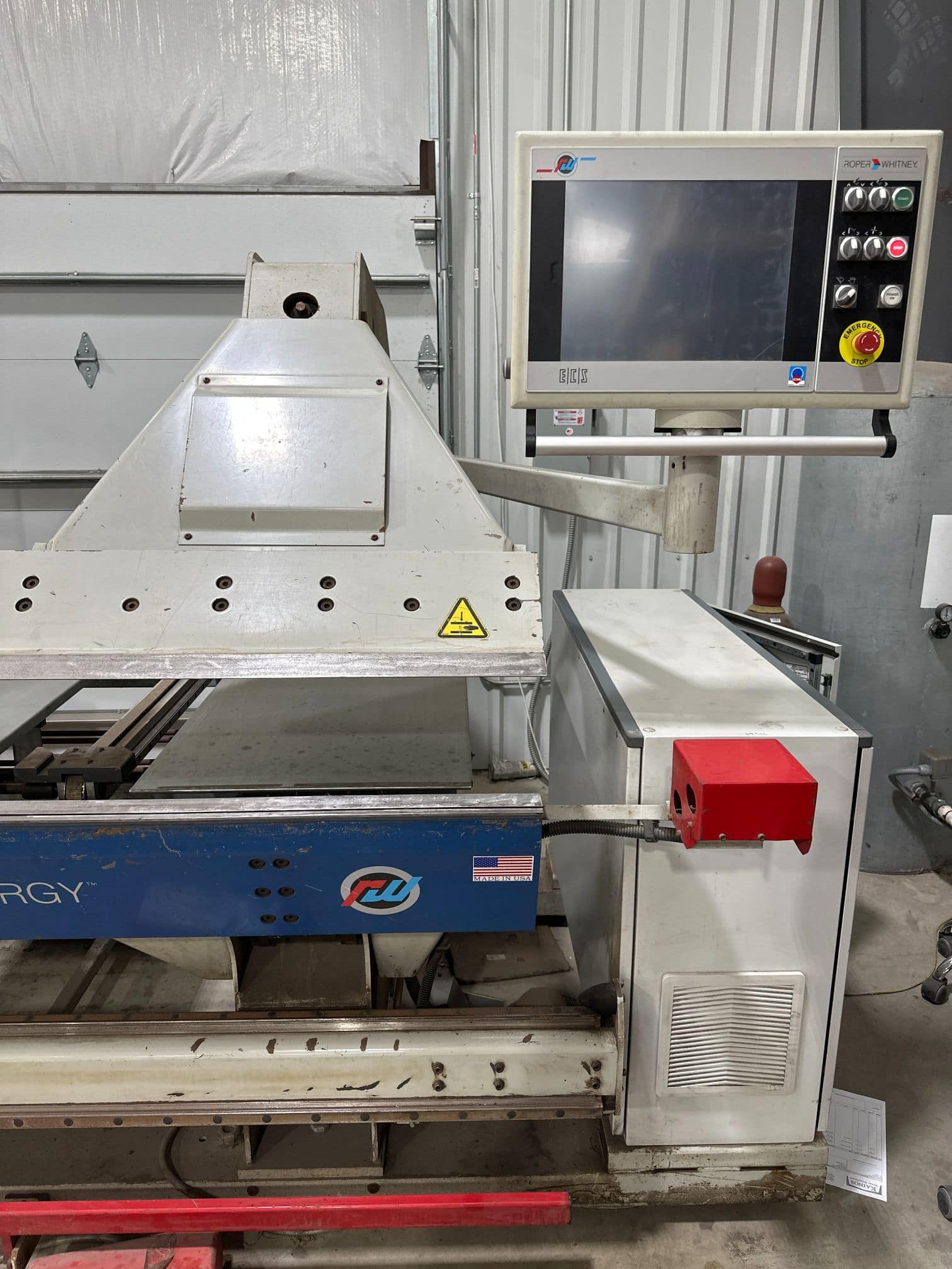 14 gauge x 21' Roper Whitney AM2116-Automax CNC Folder, 2016 - Image 3