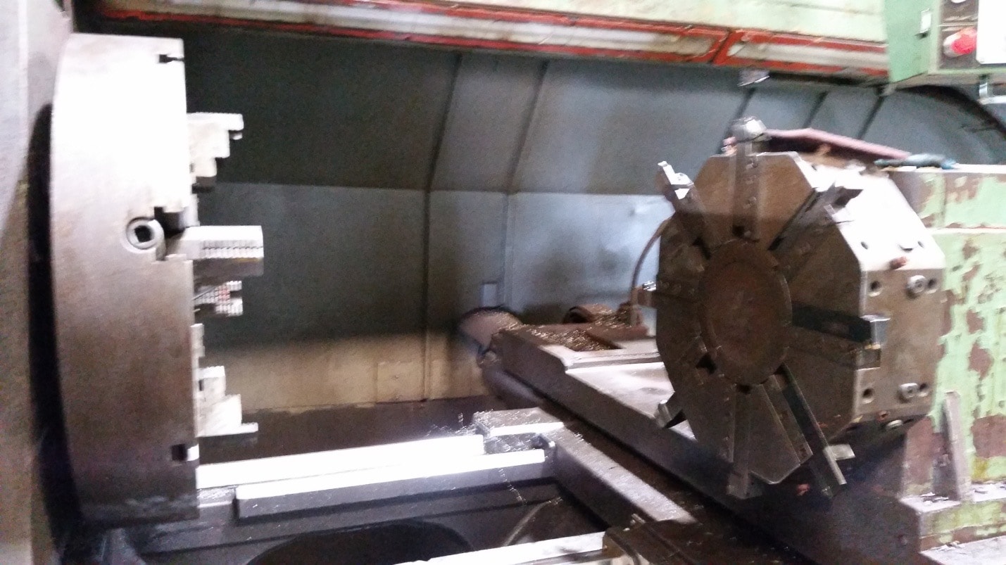 39" X 119" Dainichi M95 CNC Lathe, 1985 - Chip Enclosure, 4 Jaw Chuck, Tailstock, Fanuc 6T --- MAKE OFFER --- - Image 3