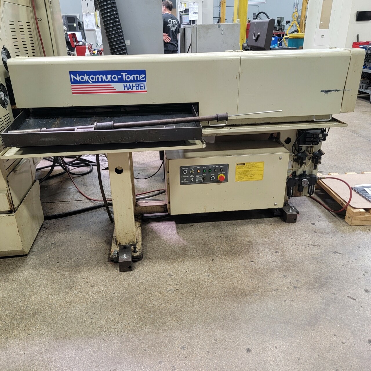 Nakamura Tome TW-10MM CNC Lathe, 1993 - Twin Turret, Bar Feeder, C Axis, Tooling Available - Image 5