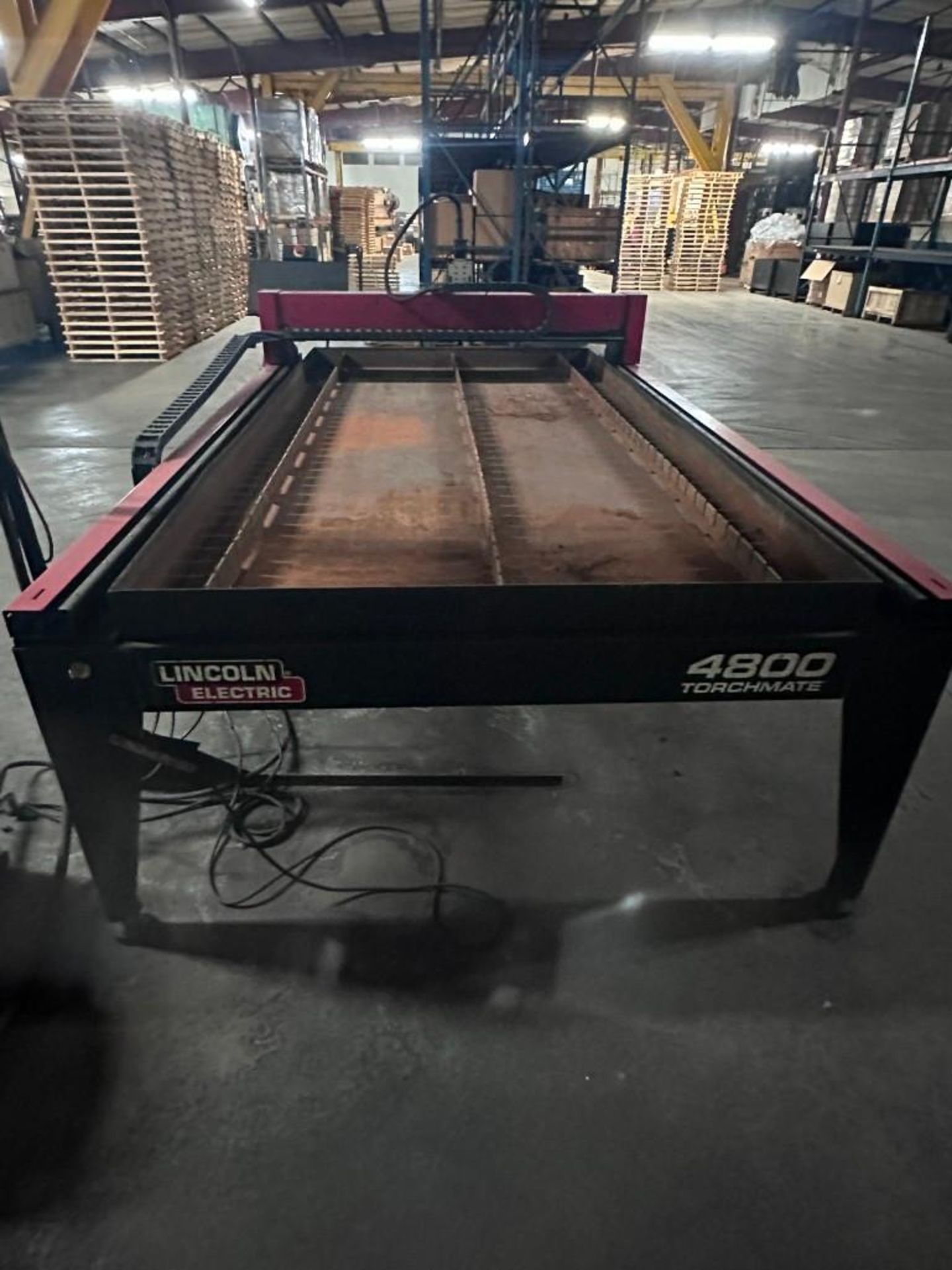 lincoln electric 4800 torchmate 4x8 plasma cutting table
