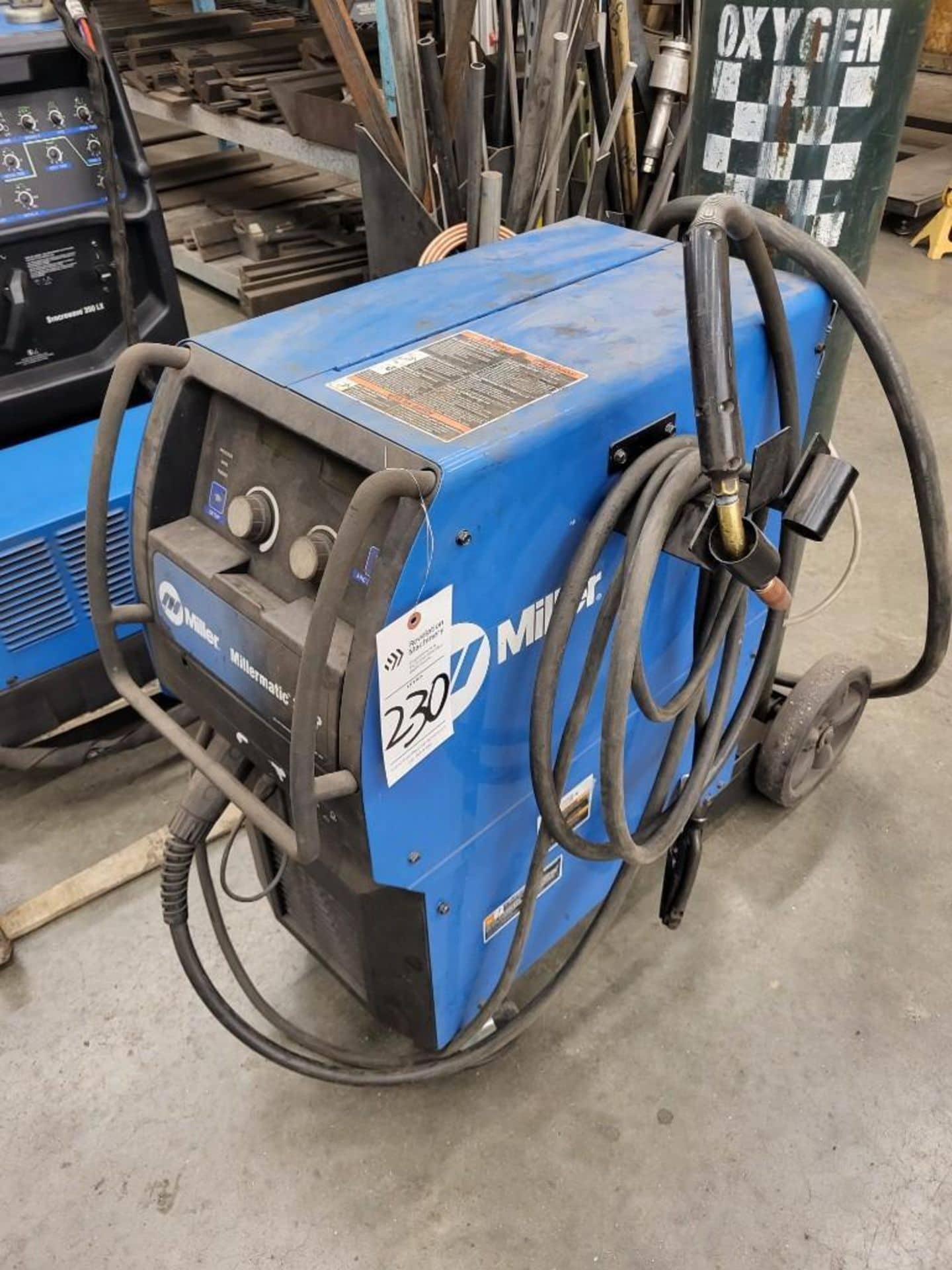 millermatic-350p-mig-welding-power-source-lot230 millermatic 350p MIG welding power source