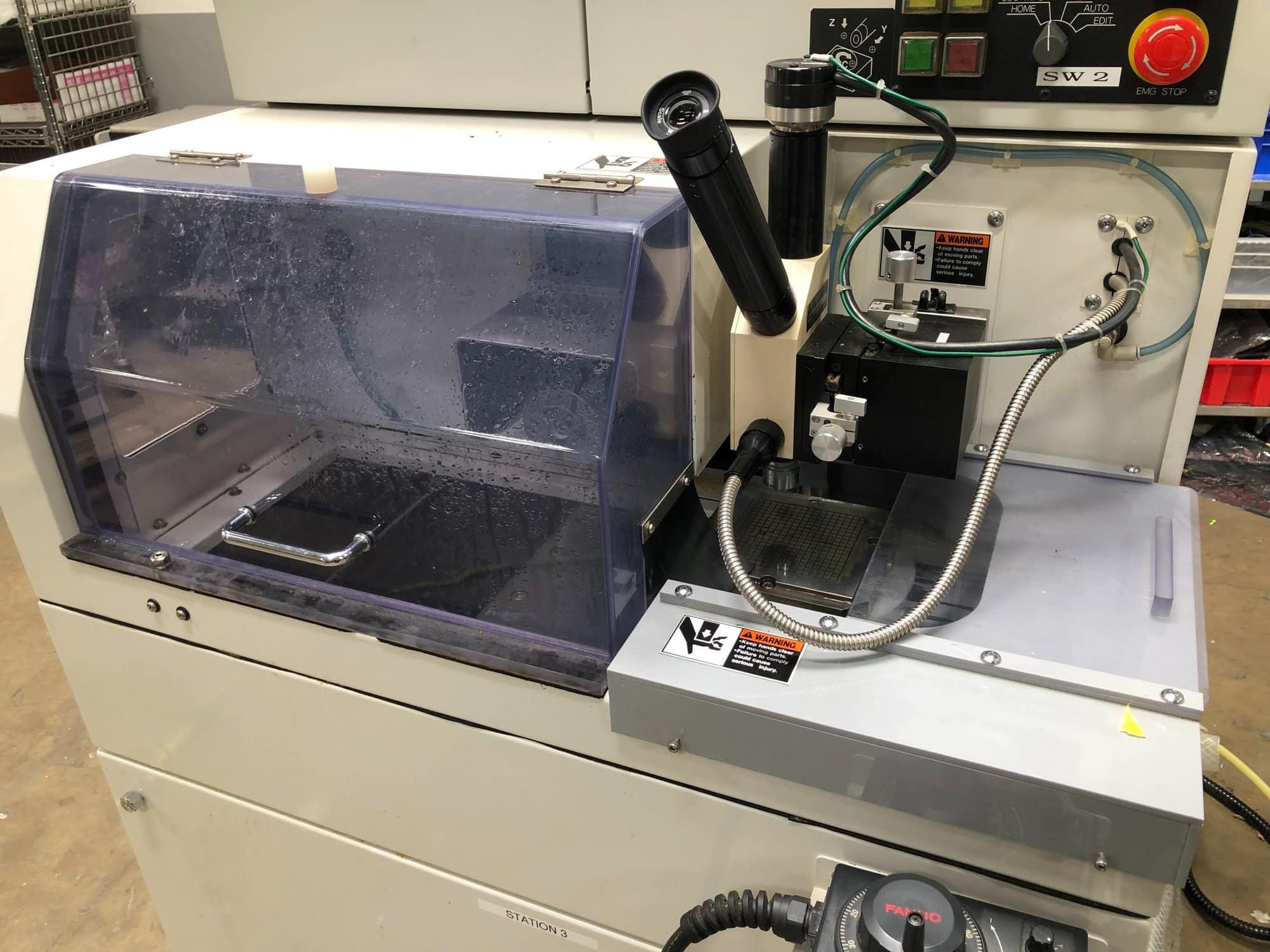 Toshiba Shibaura USM-20A(H) Precision Slicing Machine With Kanto Seiki KTVM-3C-LA2 oil cooling unit - Image 2