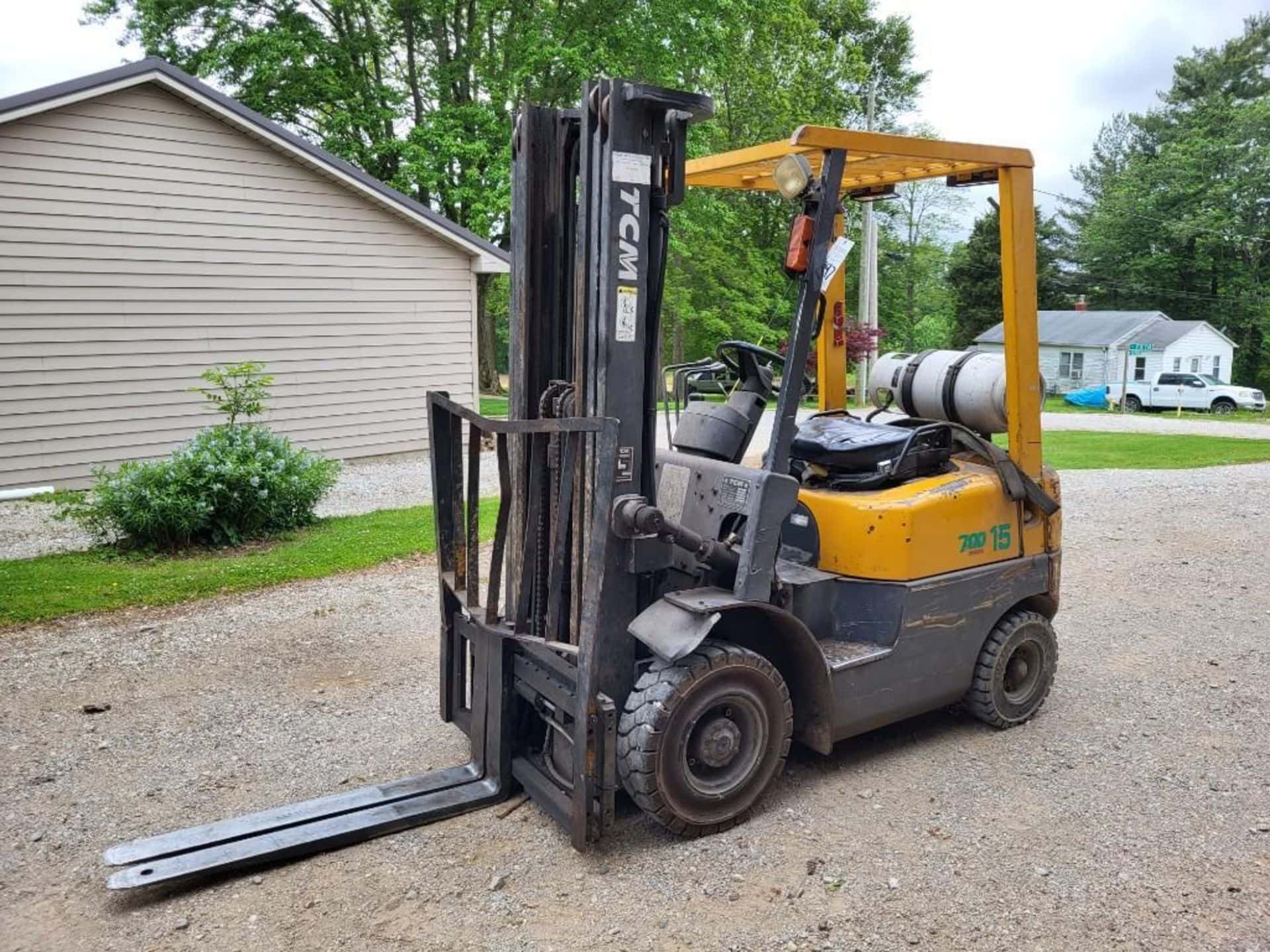 tcm-forklift-700-series-model-fg15n18c-2600lb-capacity-lot297 TCM forlift 700 series model fg15n18c 2600lb capacity