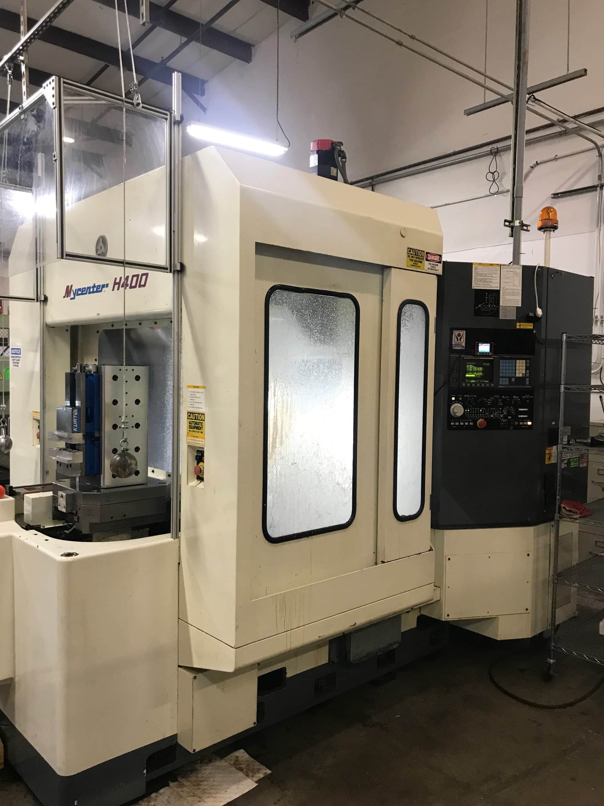 Kitamura MYCENTER H400 HMC, 1995- 400mm, 100 ATC, Full 4th, Probe, Fanuc - Image 3